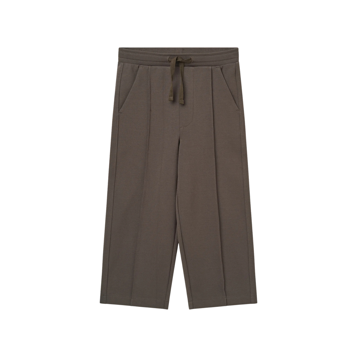 Super Stretchy Casual Pants | Dark Brown