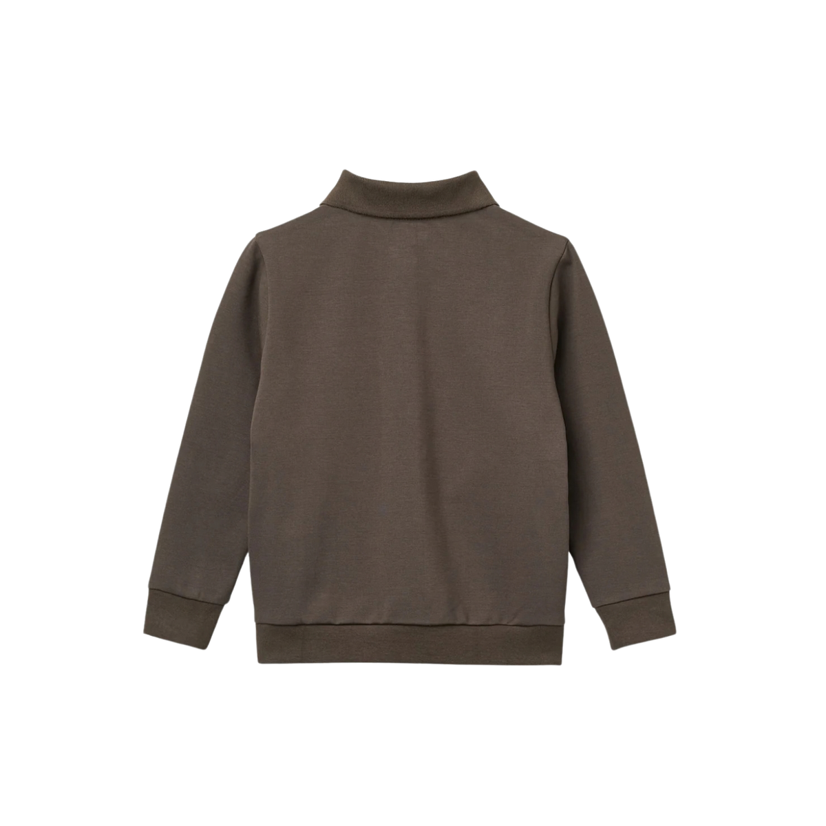 Super Stretchy High School Cardigan | Dark Brown
