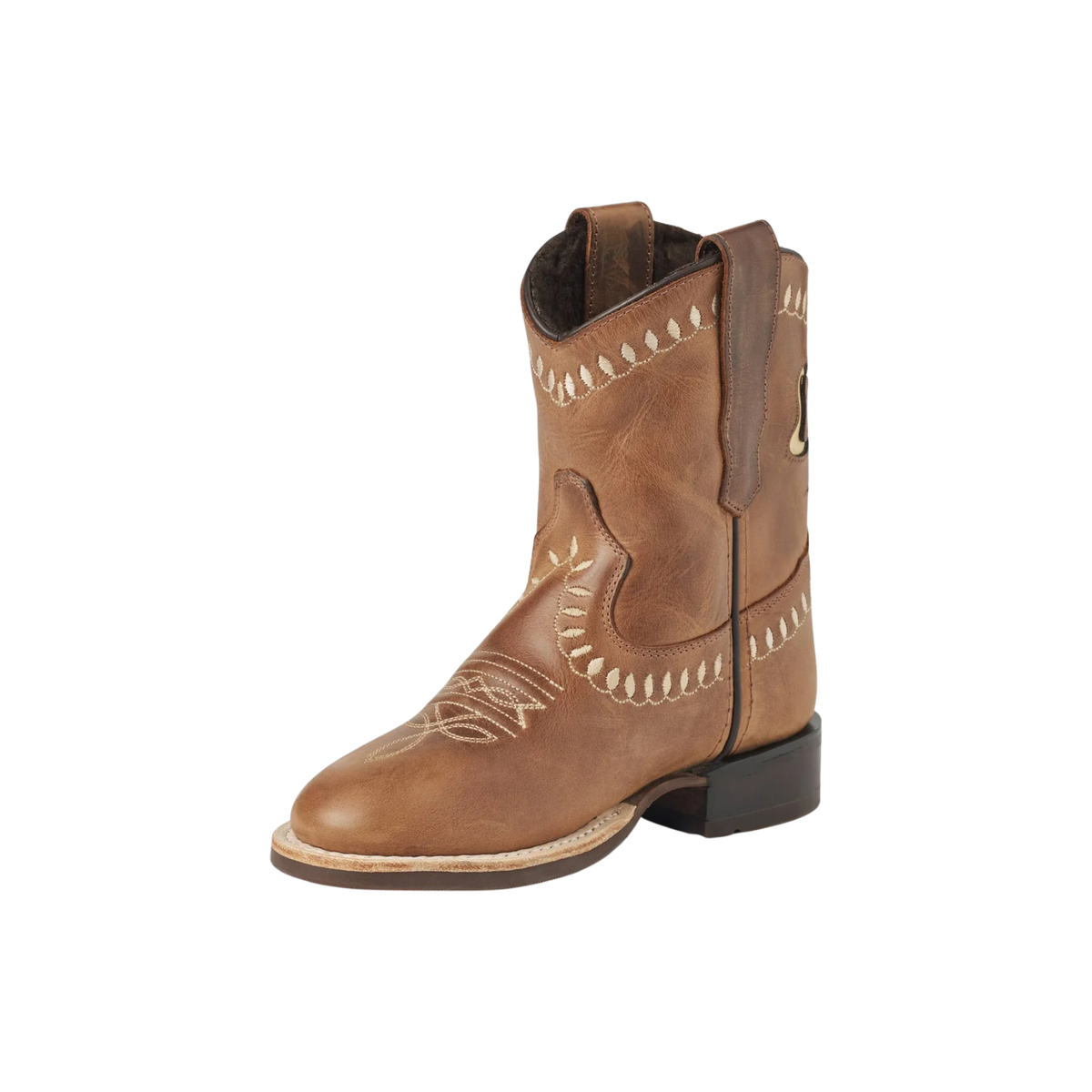 Low Bow Boots | Cognac