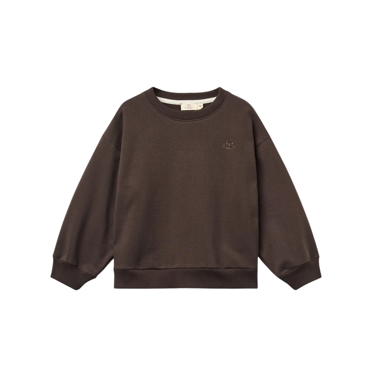 Classic Sweatshirt | Brown Melange