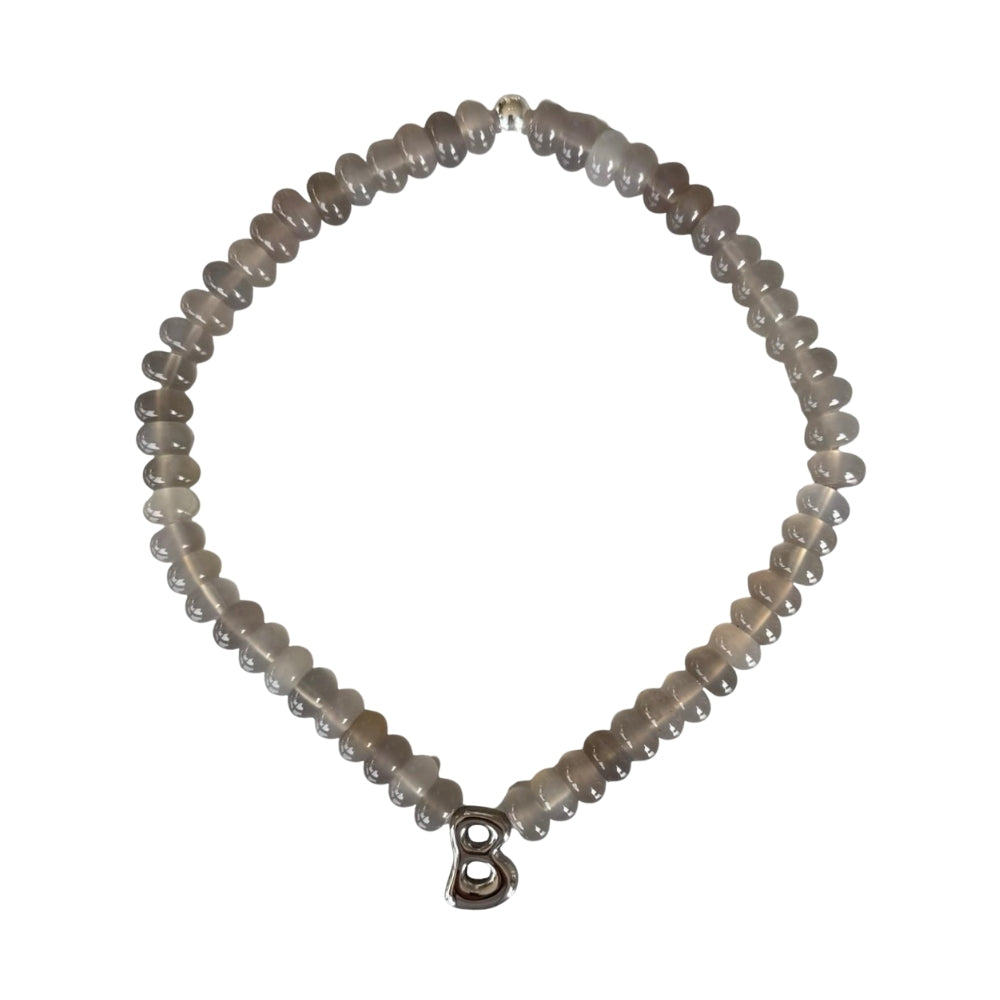 Initial Necklace | Moon Cloud