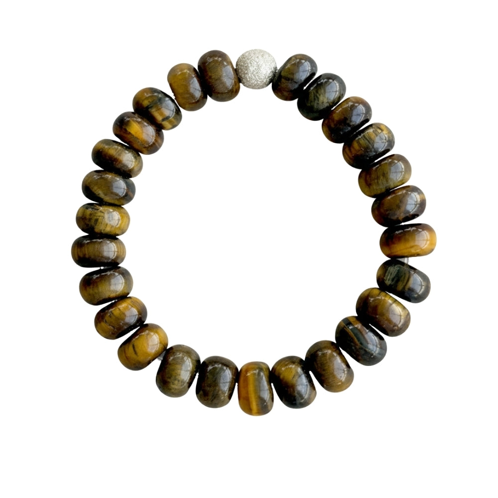 Semi Precious Bracelet | Eye of the Tiger