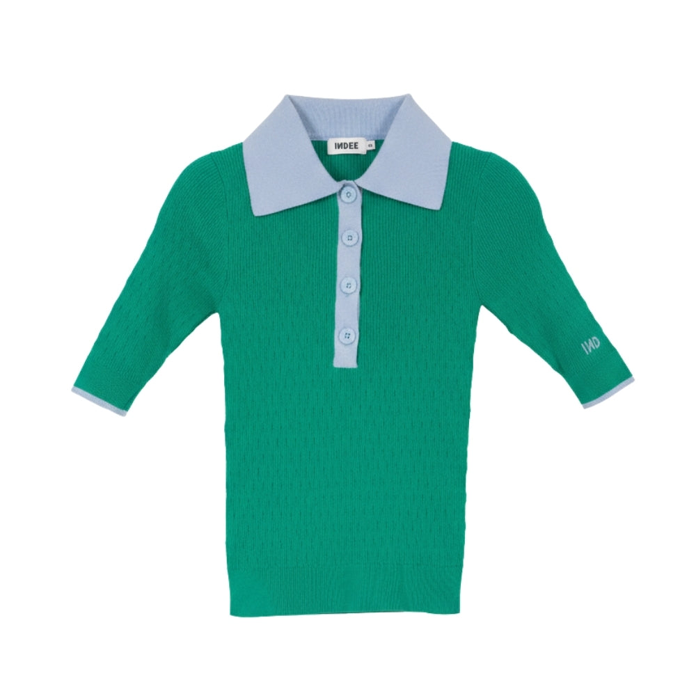 Knitted  Polo Shirt Vietnam | Green