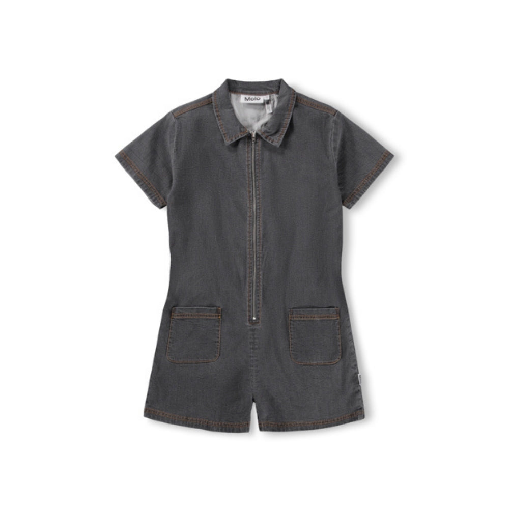 Ann Jumpsuit | Washed Grey