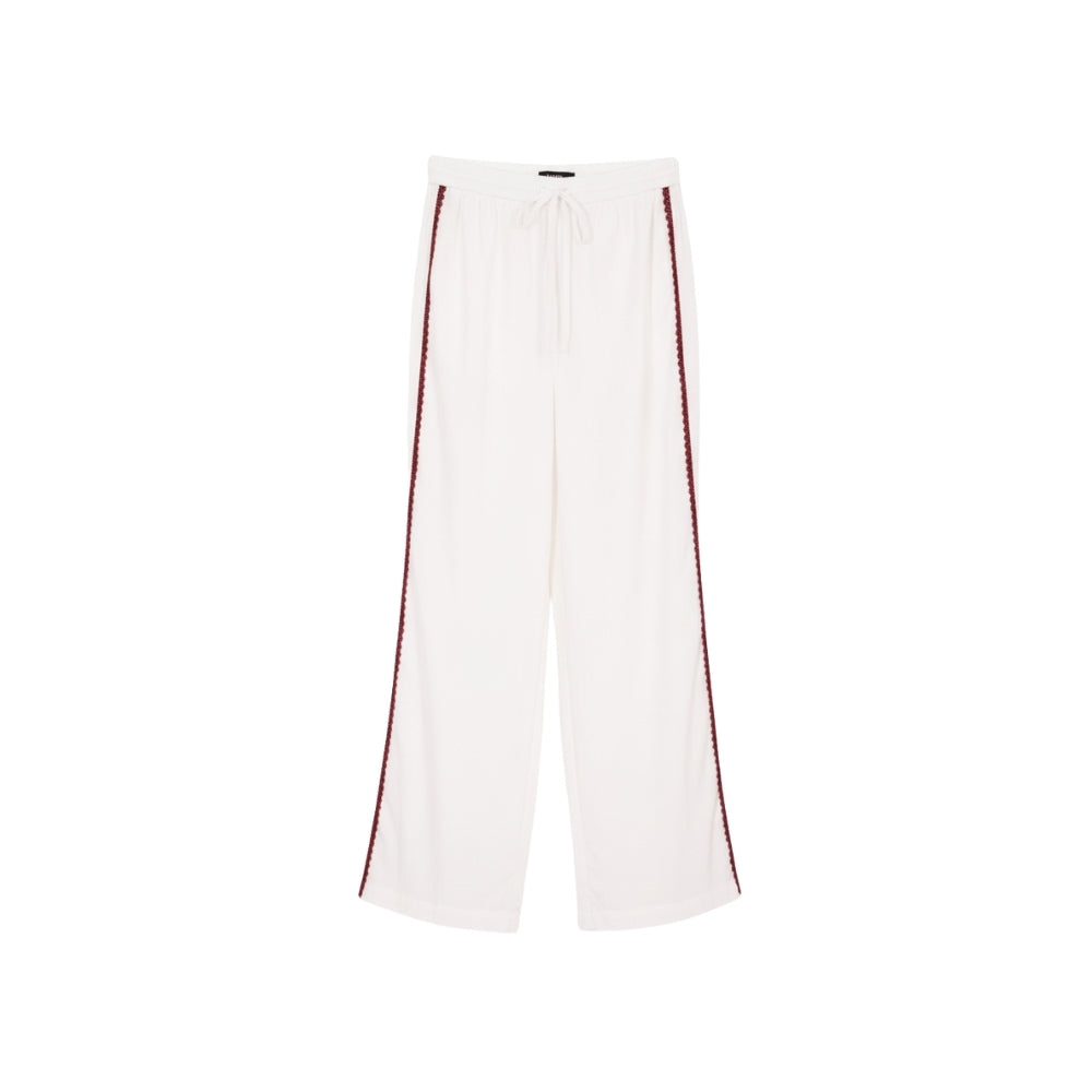 Villar Trousers | White