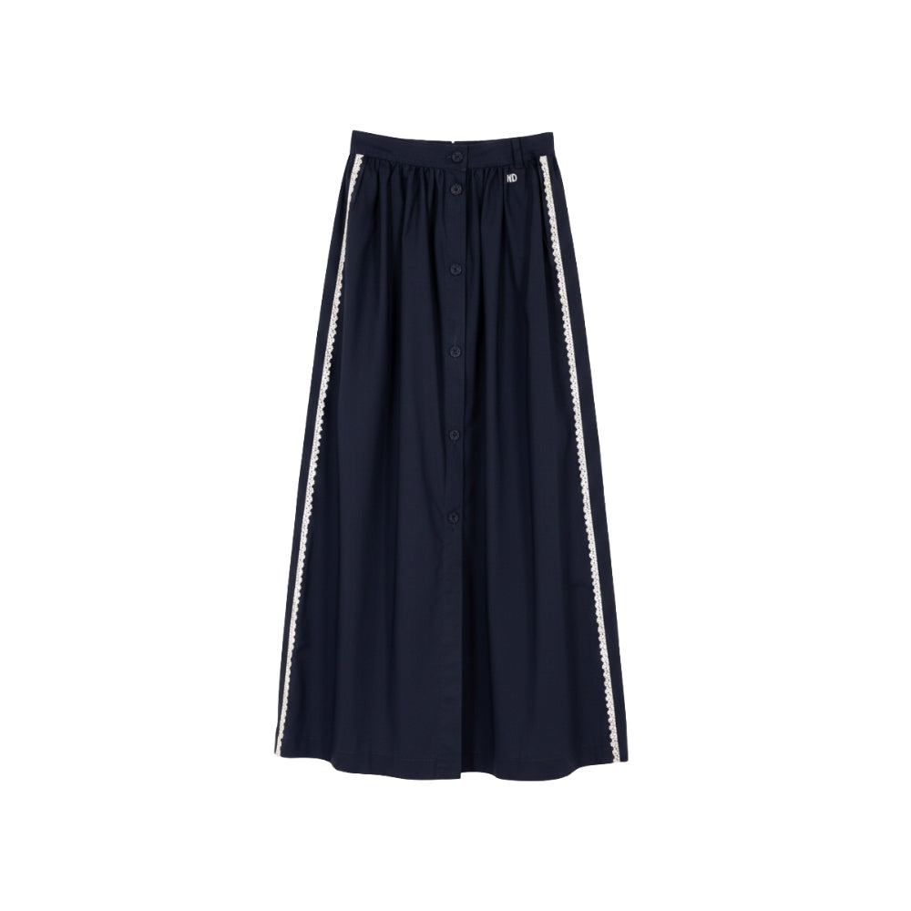 Valduchesse Skirt | Navy