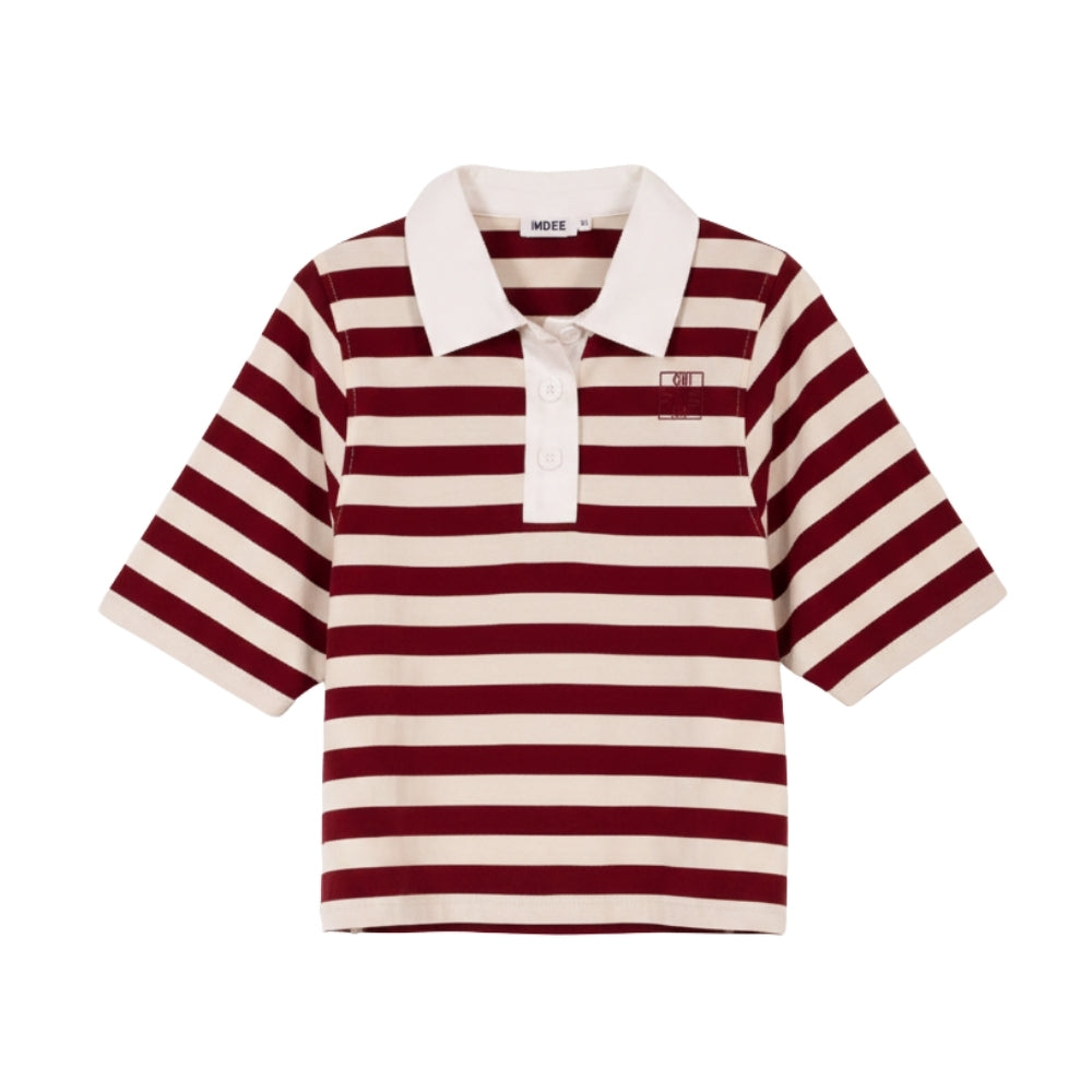 Visible Polo T-shirt | Rooibos Red
