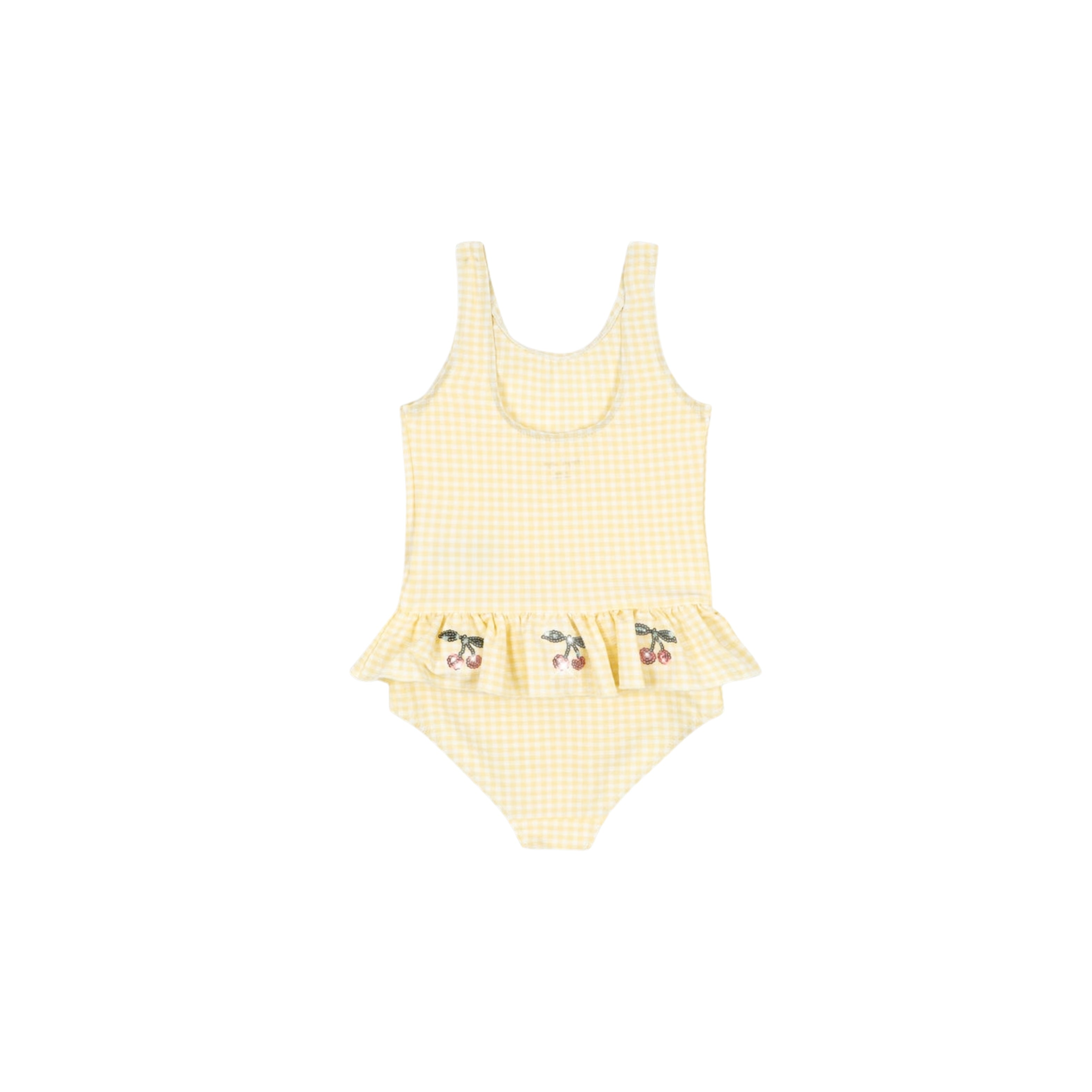 Etta Swimsuit | Banana Almond Check