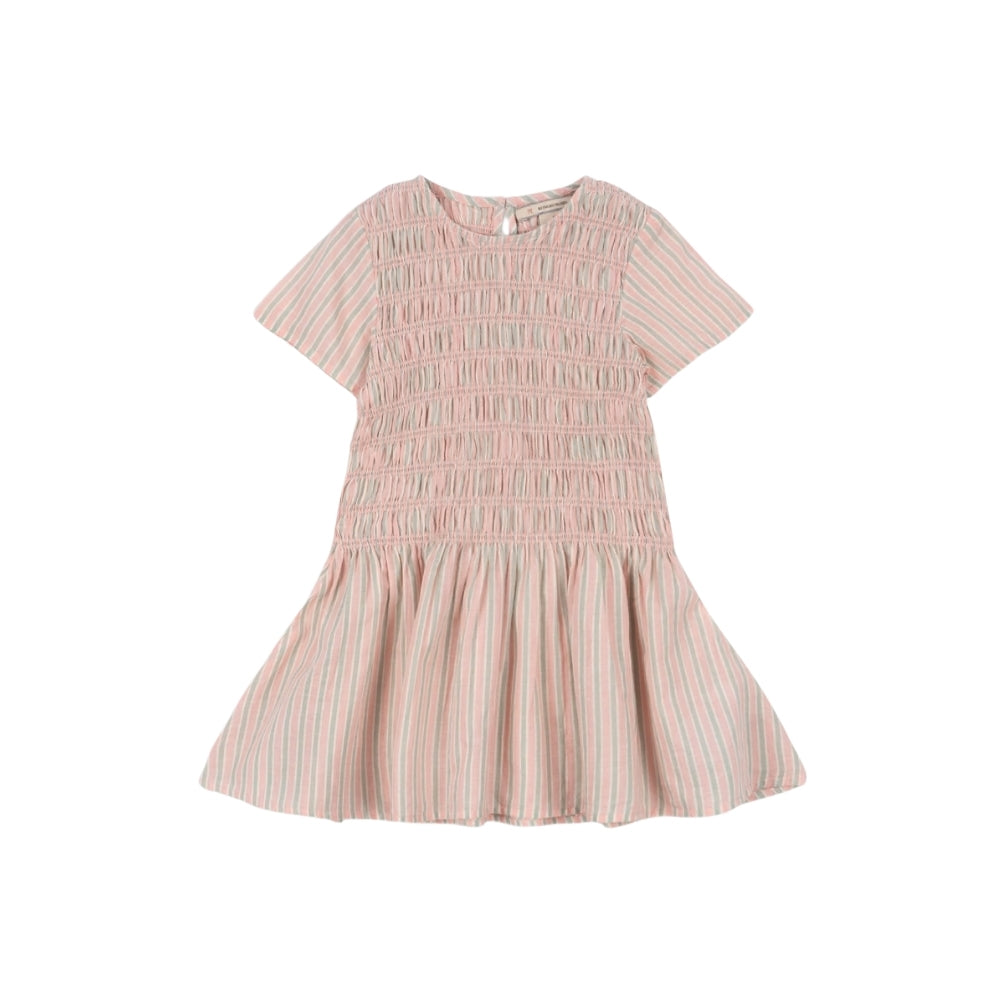 Luli Dress | Blush Stripe
