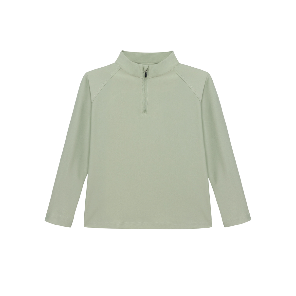 Retro Half-zip Top | Sage