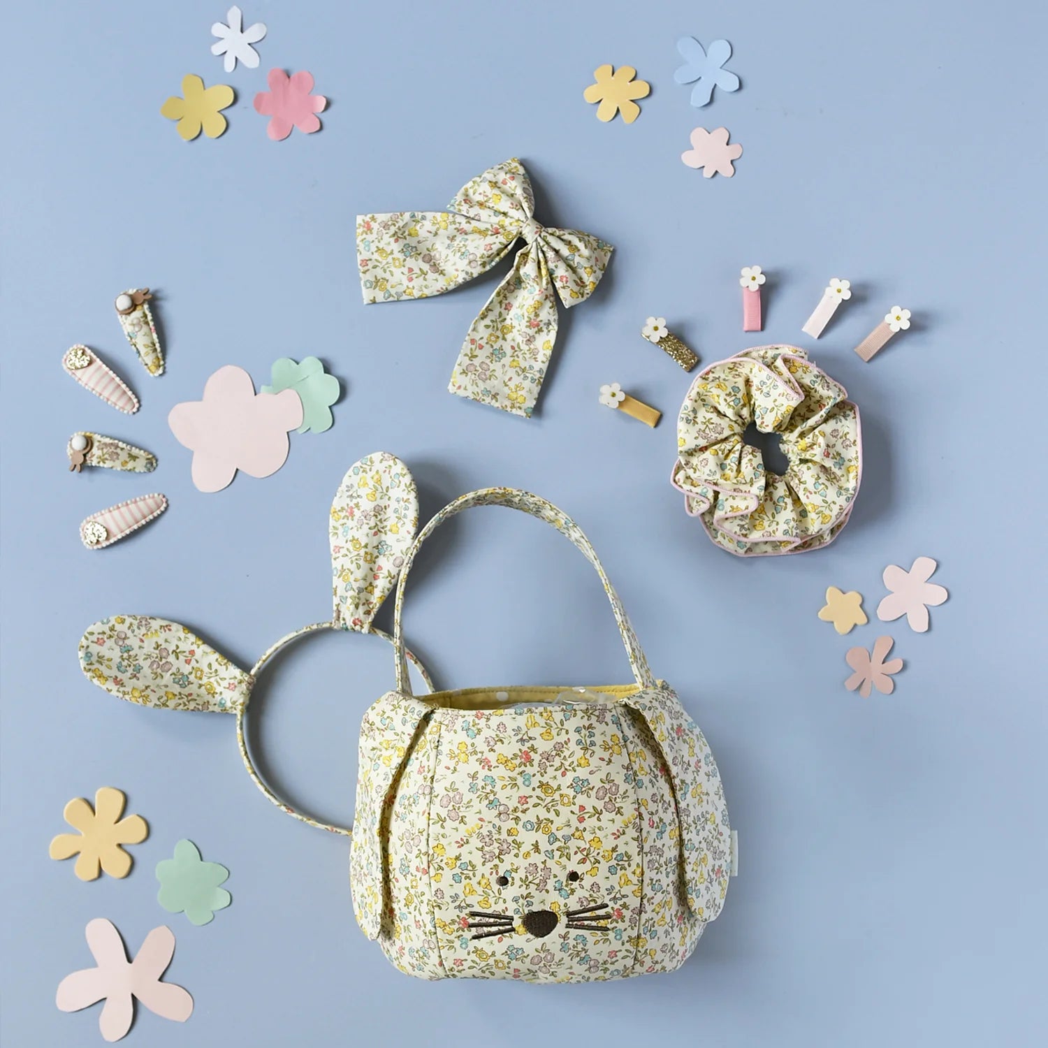Petal Double Ruffle Scrunchie