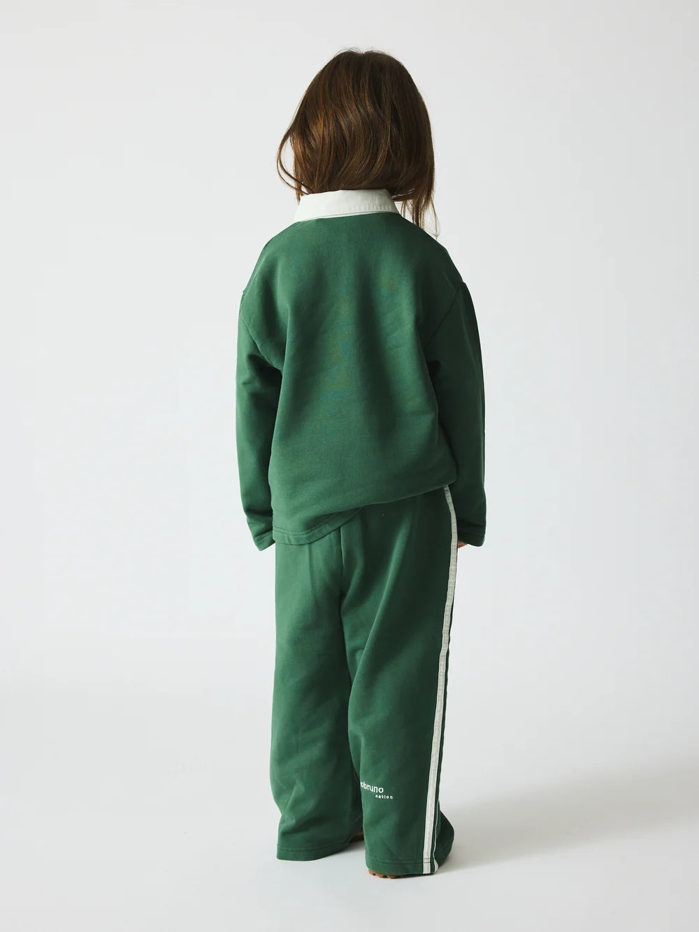 Dana Polo Sweatshirt Set | Myrtle Green
