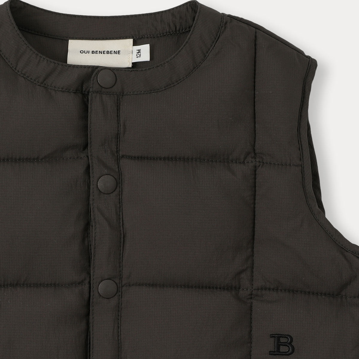 Comfy Padding Vest | Charcoal