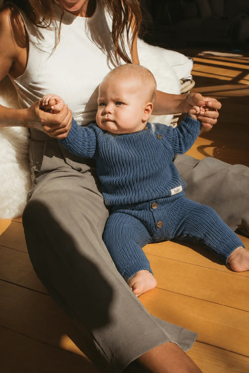 Coen Djoah Sweater Set | Blue Denim