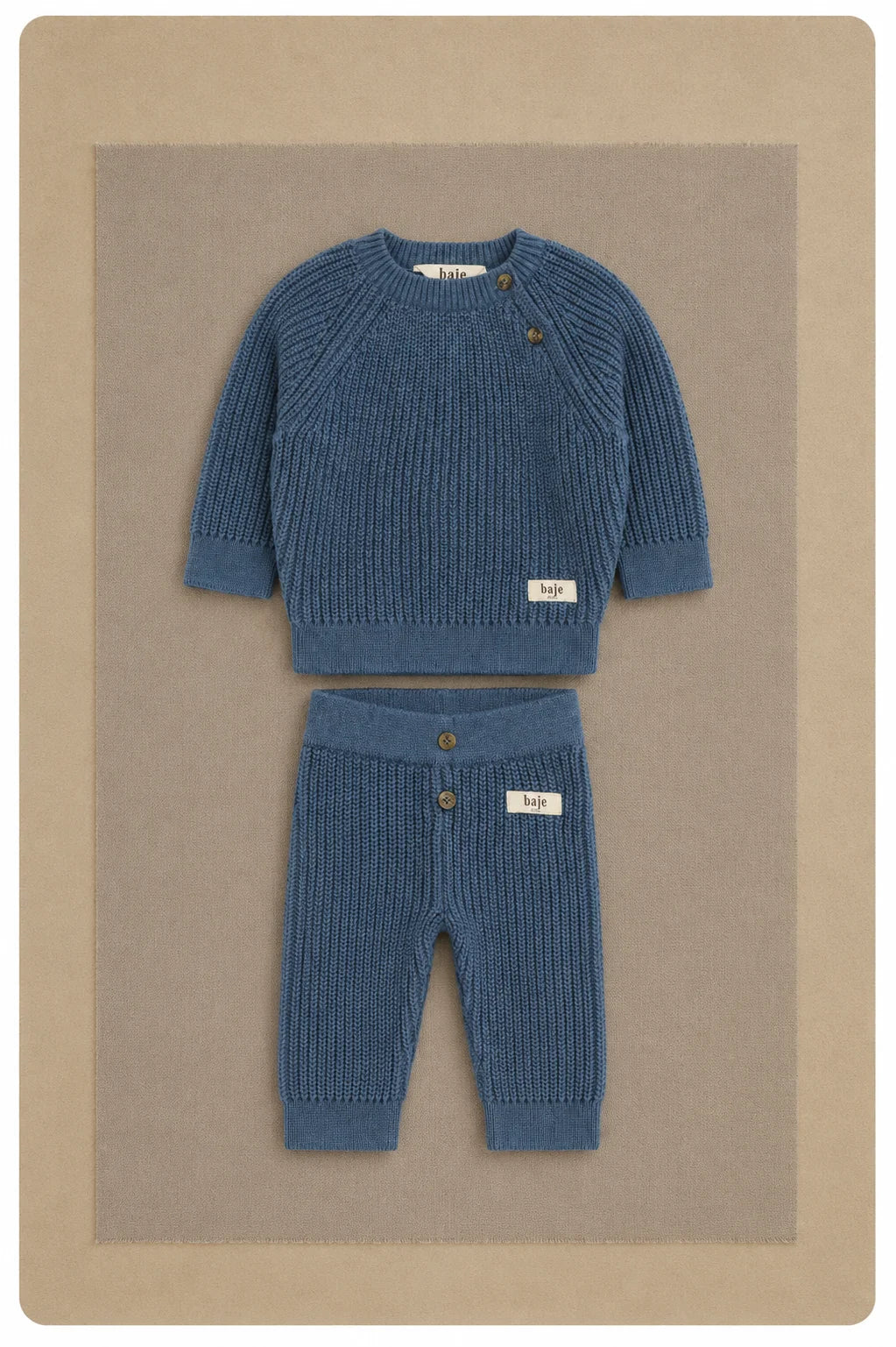 Coen Djoah Sweater Set | Blue Denim