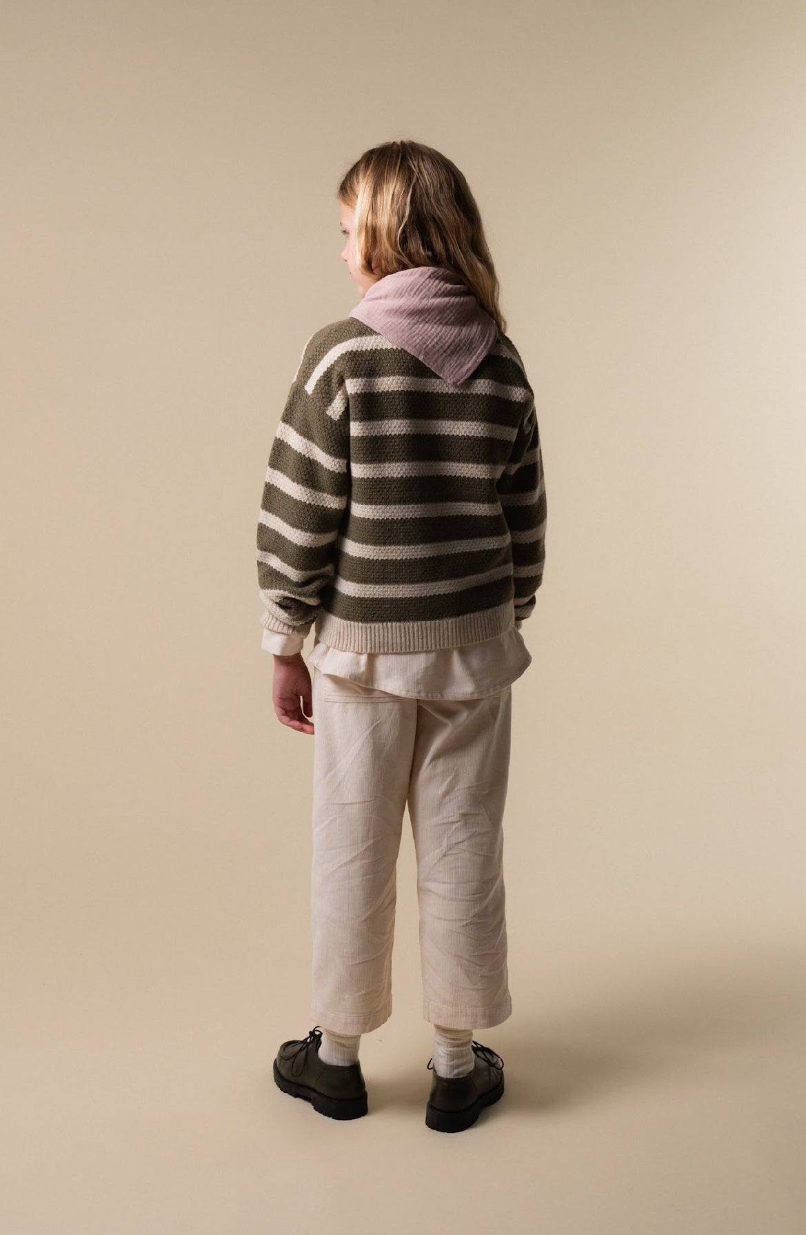 Striped Oli Sweater | Green