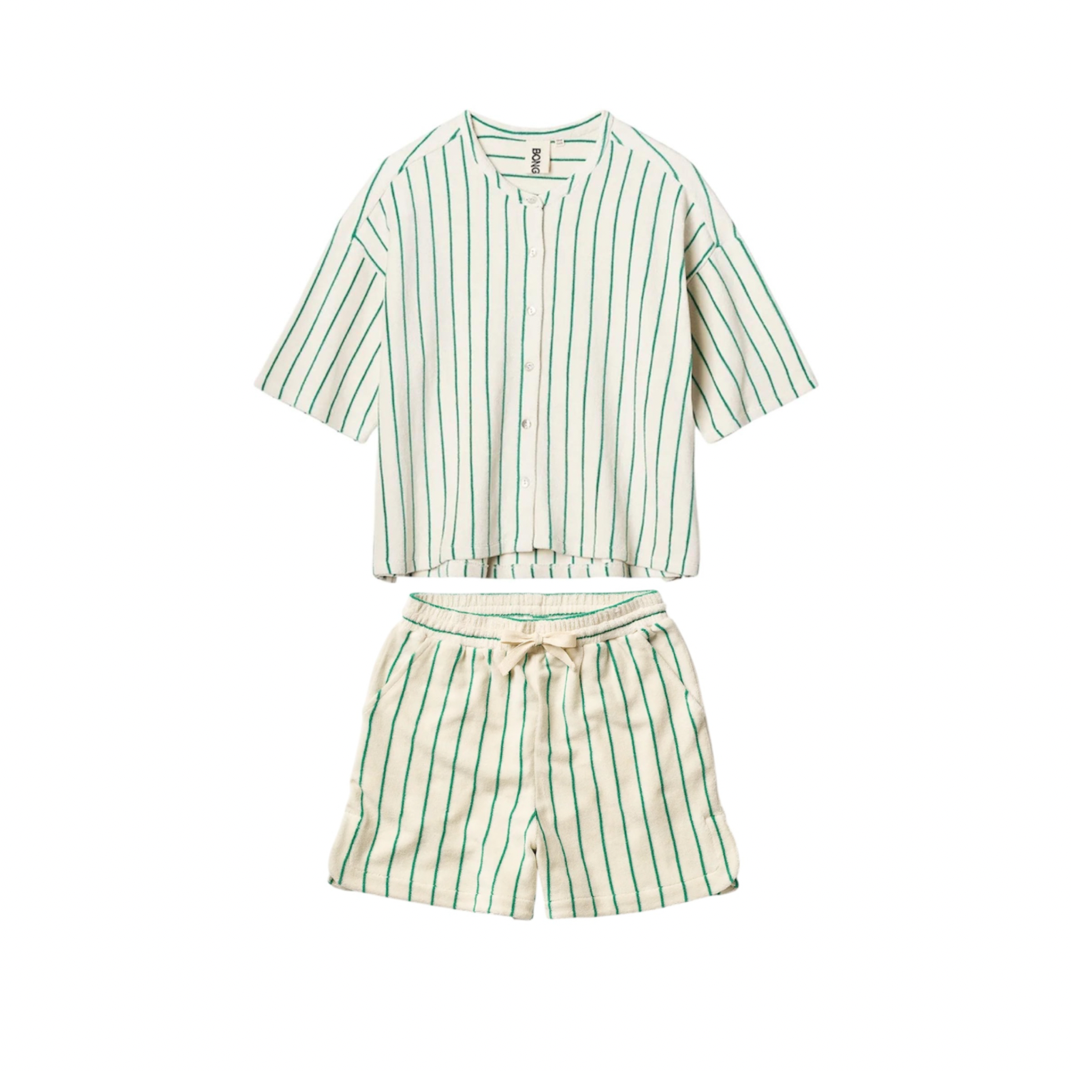Naram Shirt & Short Set | Striped