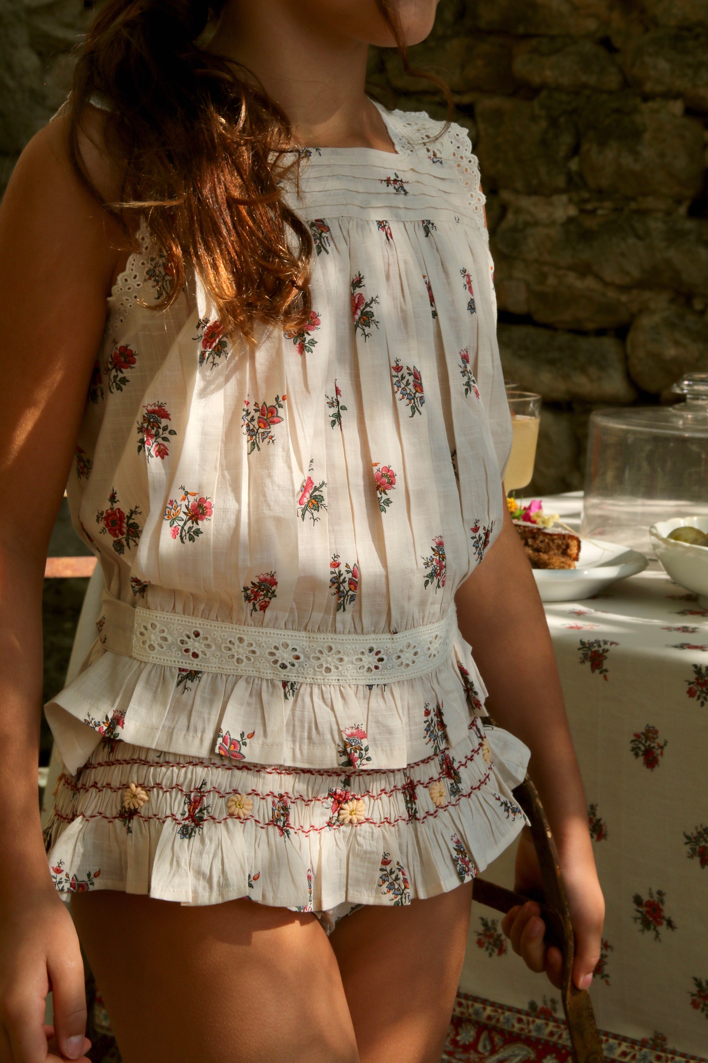 Two Piece Set | Garden Flowers