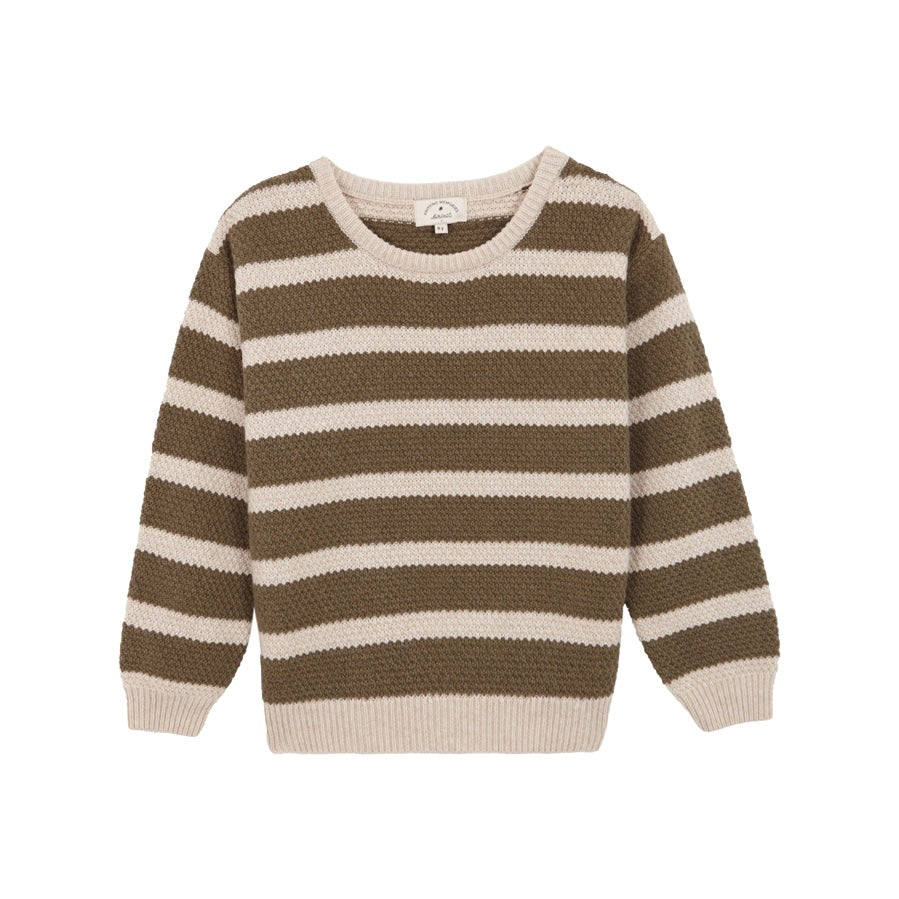 Striped Oli Sweater | Green