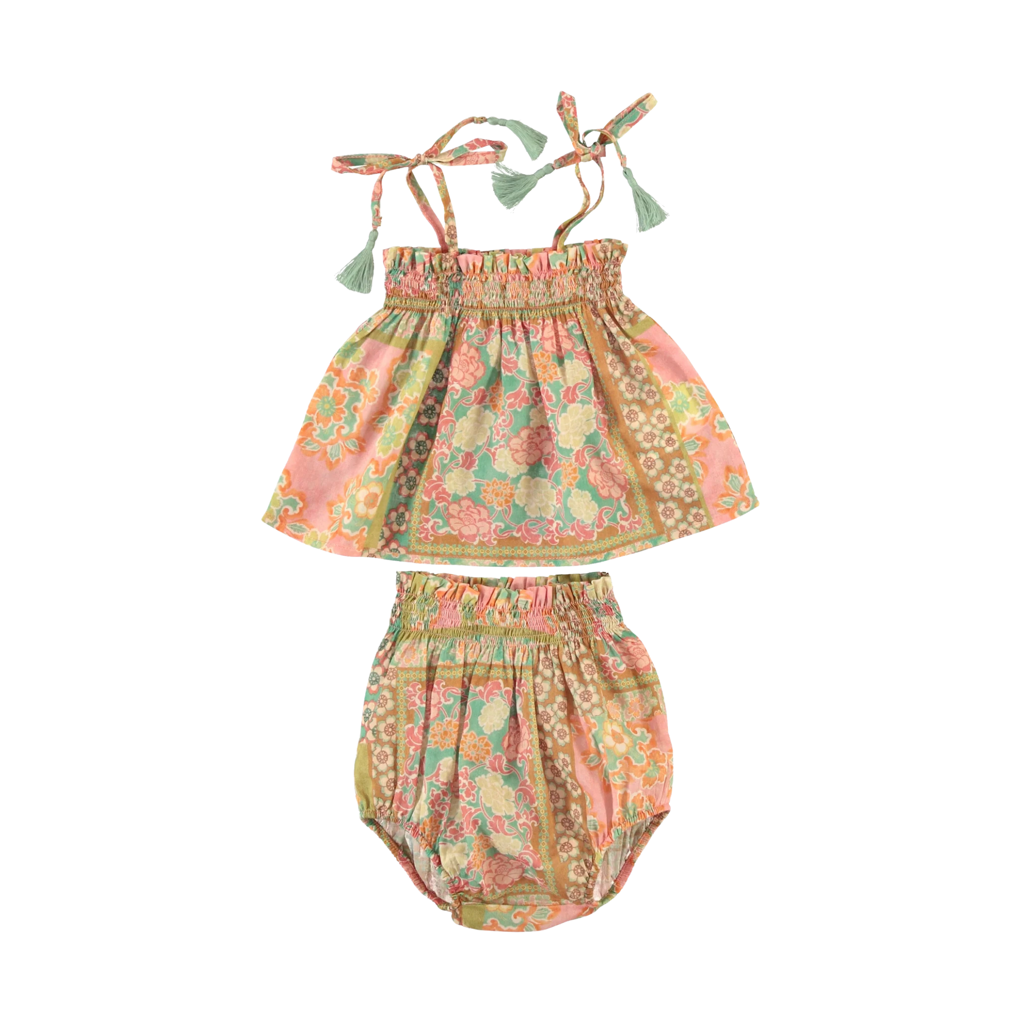 Claire Baby Set | Floral Patchwork