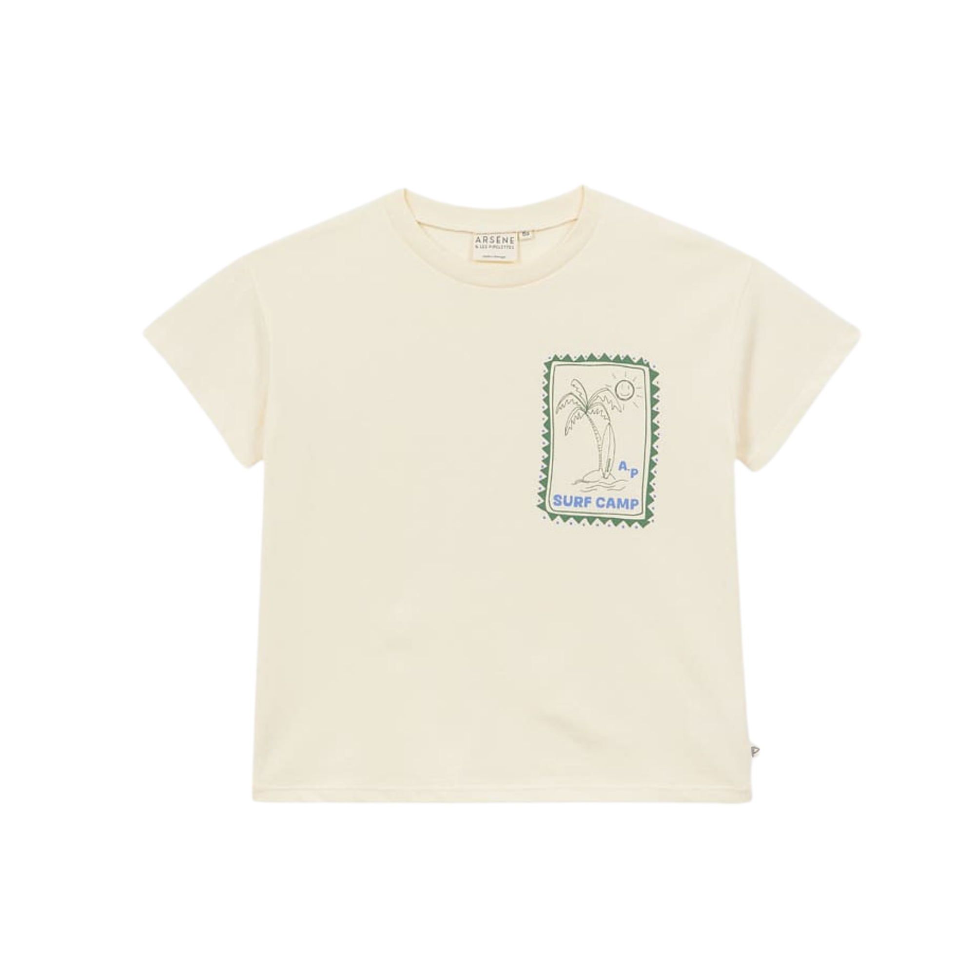 Surf Camp T-shirt | Ecru