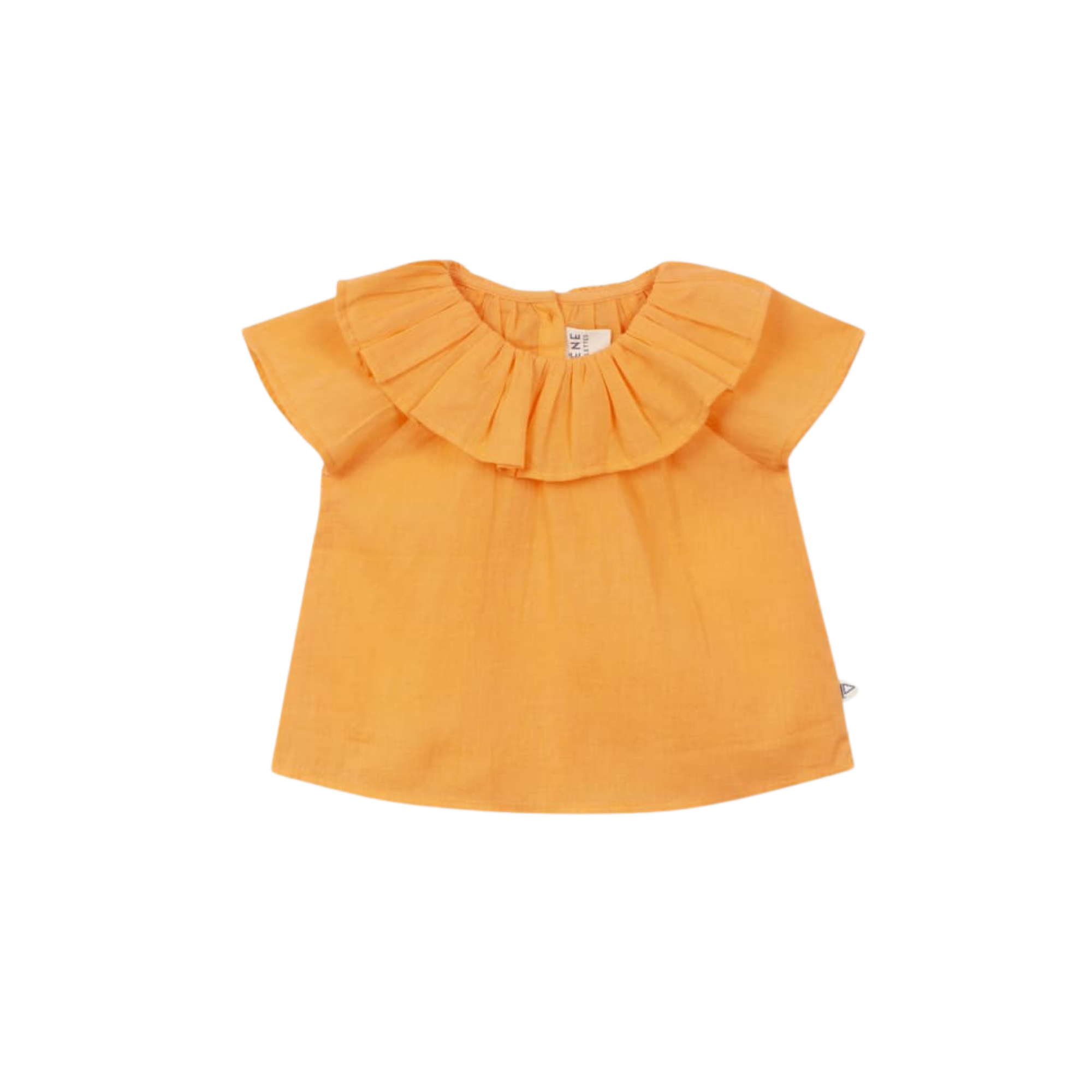 Plain Veil Baby Set | Orange