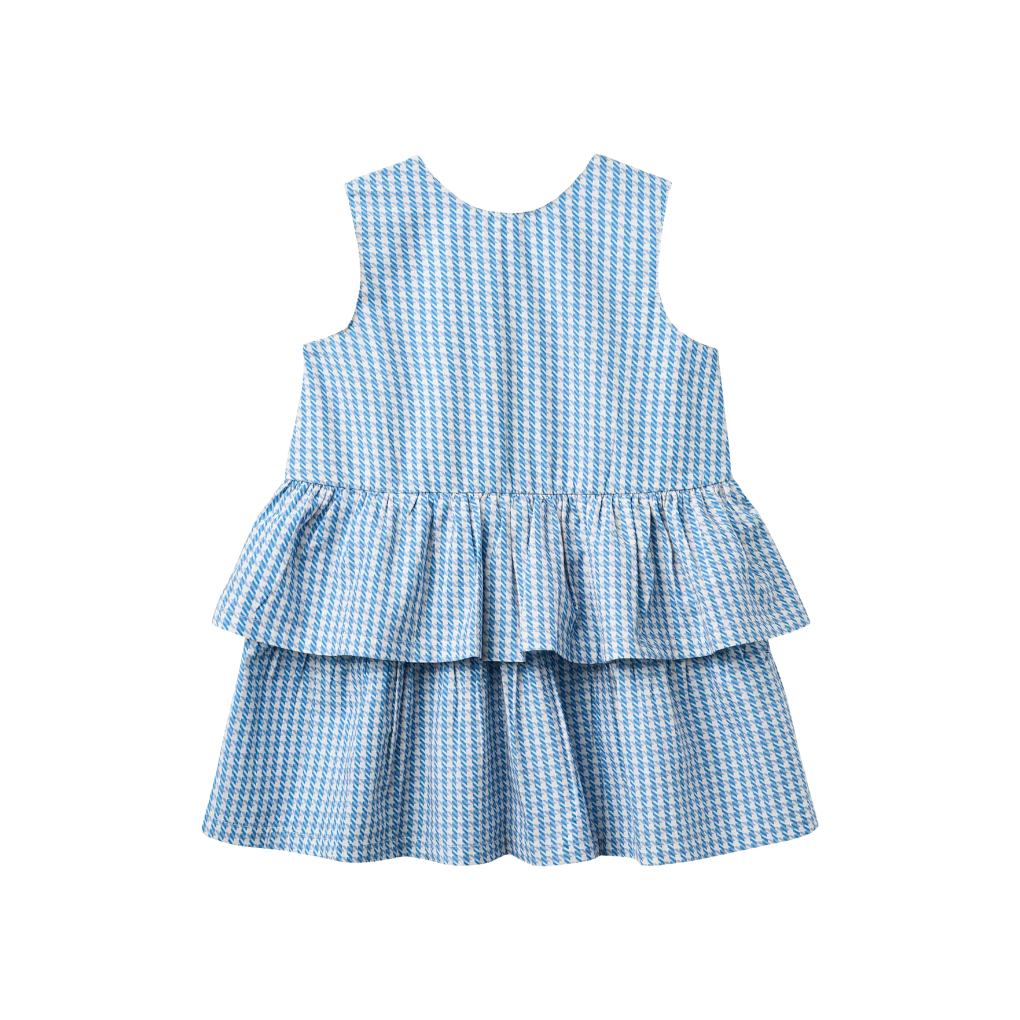 Houndstooth Dress | Blue