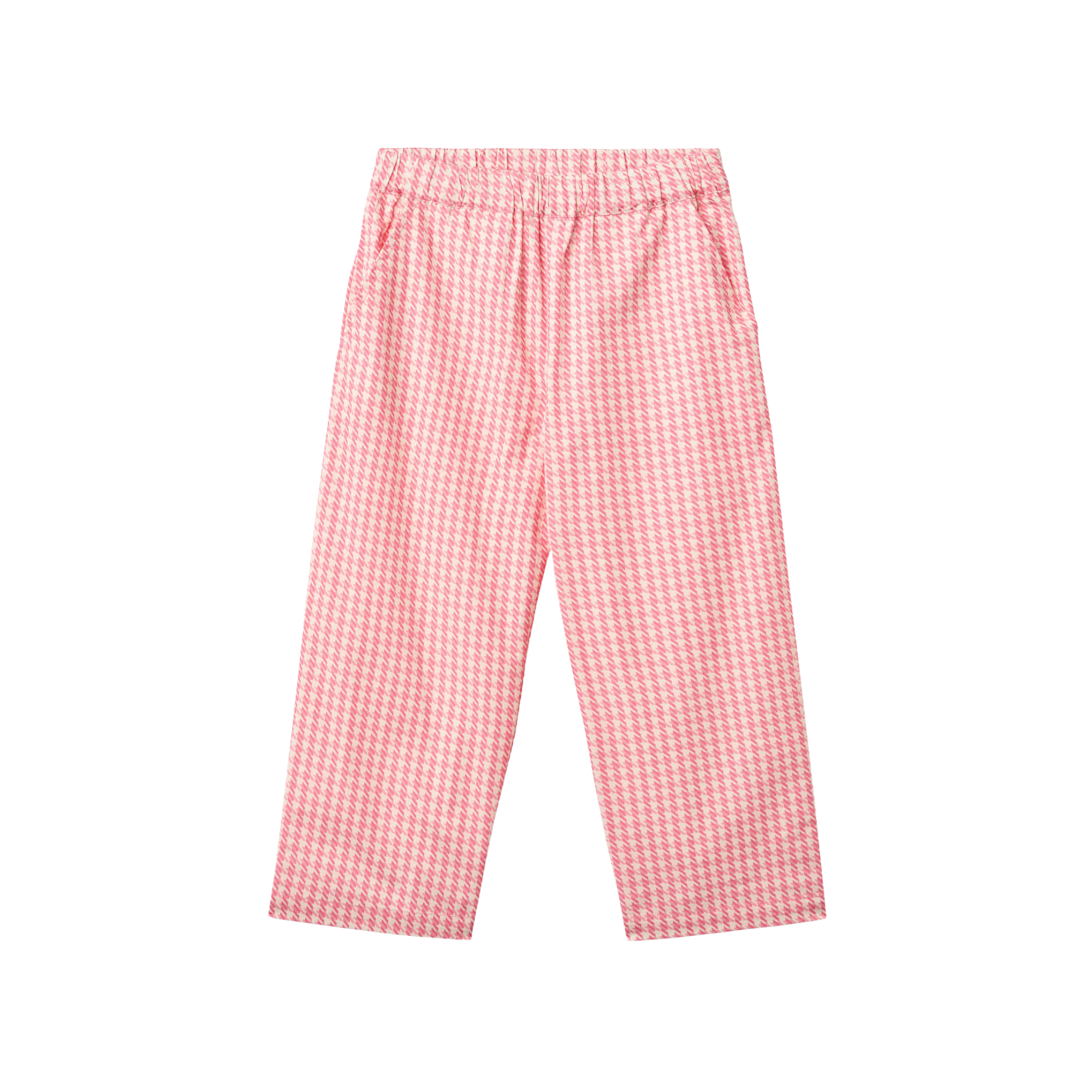 Houndstooth Pants | Pink