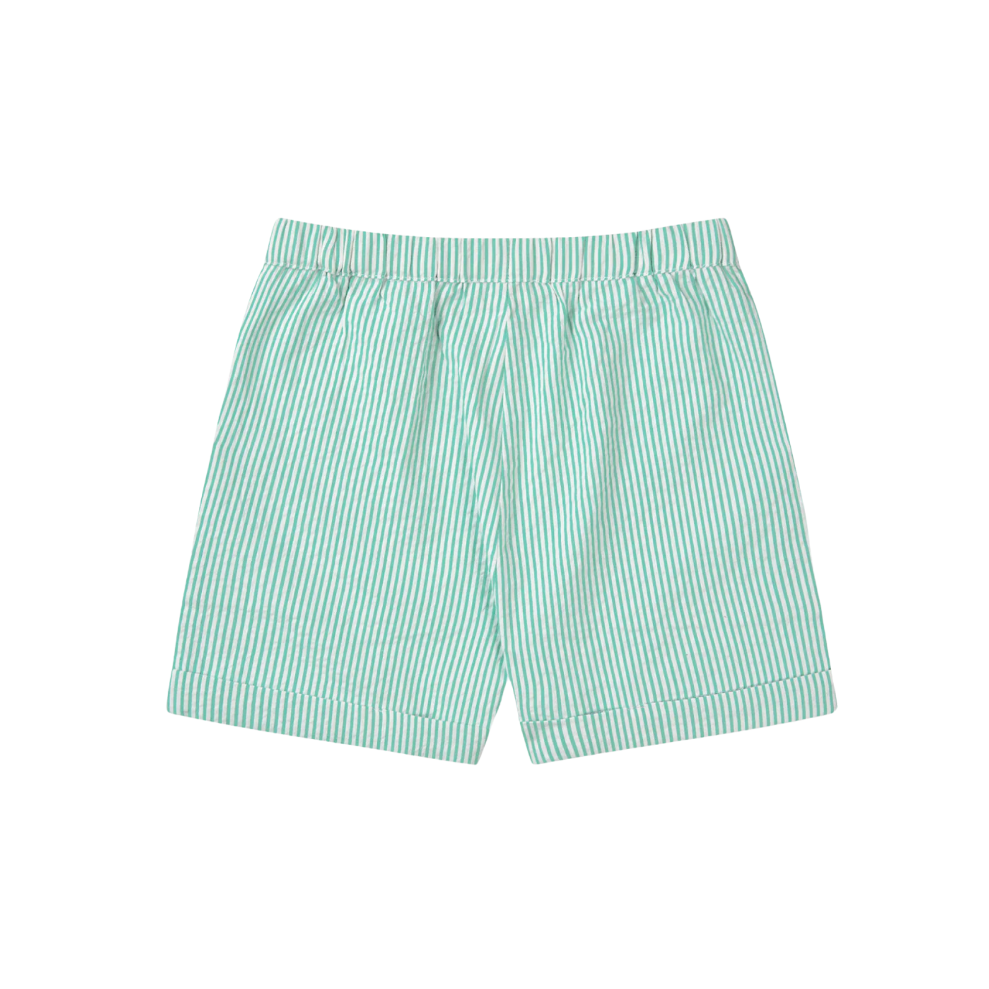 Seersucker Shorts Sporty | Green