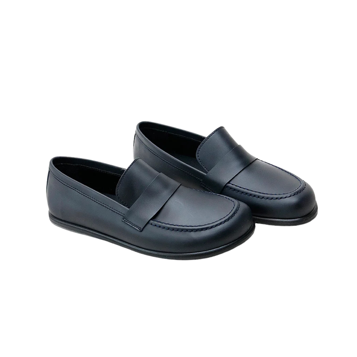Barefoot Leather Nappa Moccasins | Blue