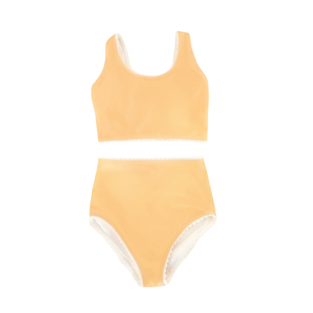 Two Piece Tank Beach Club | Yellow