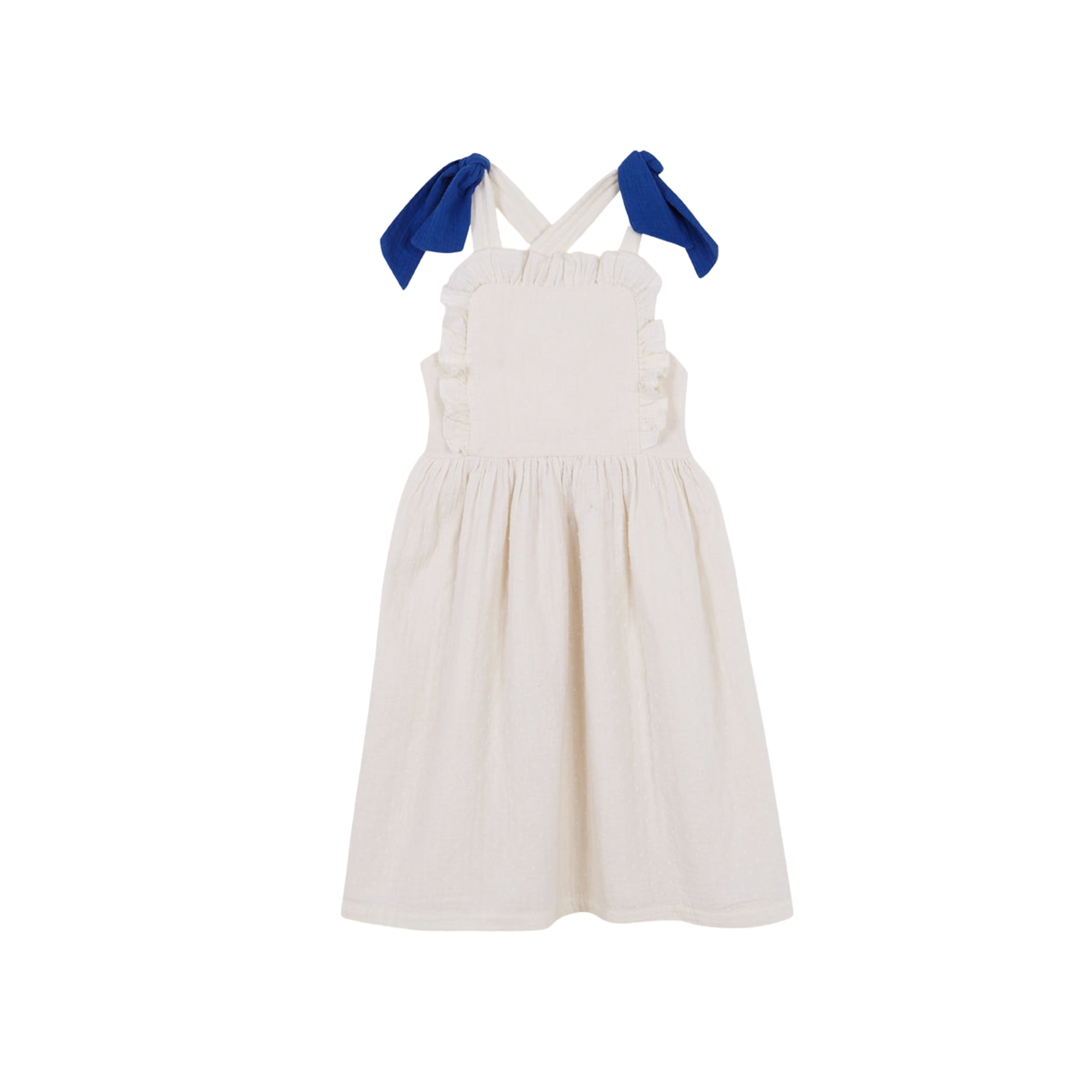 Plumetis Midi Dress