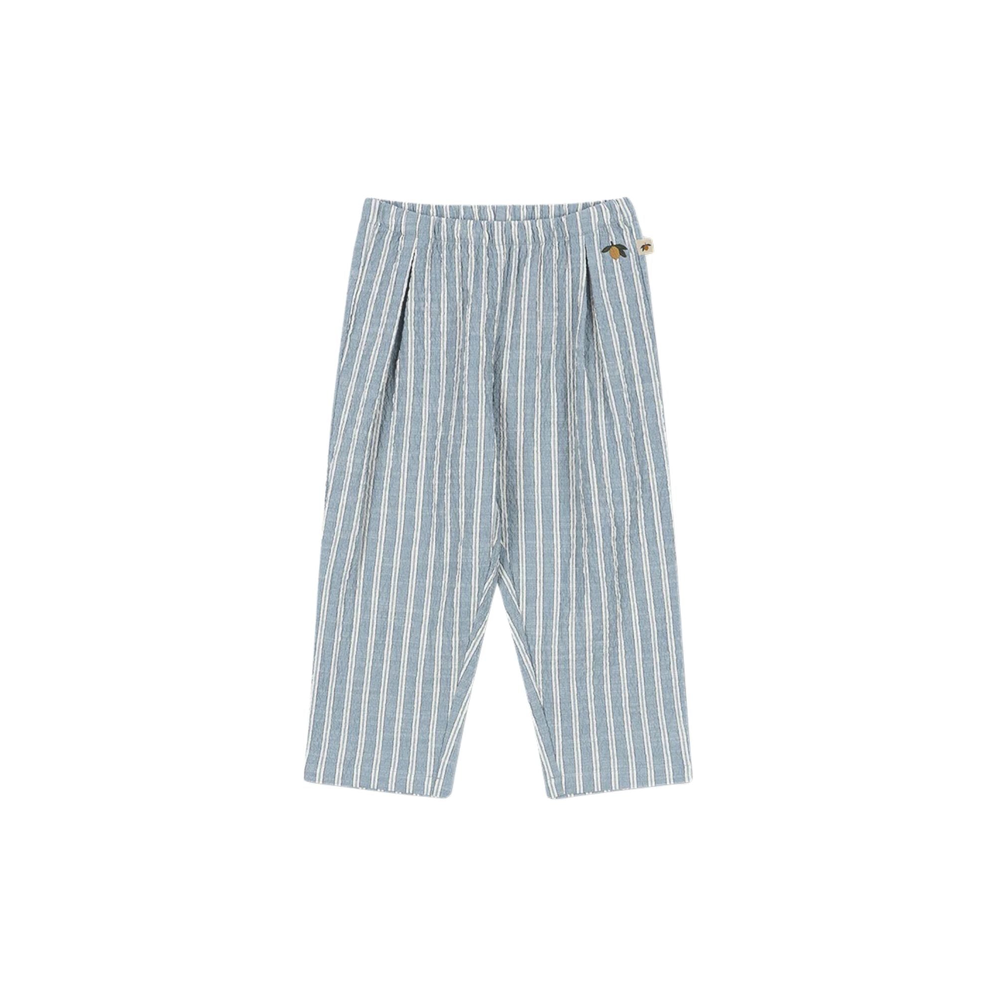 Elliot Pants | Trio Bleu Stripe