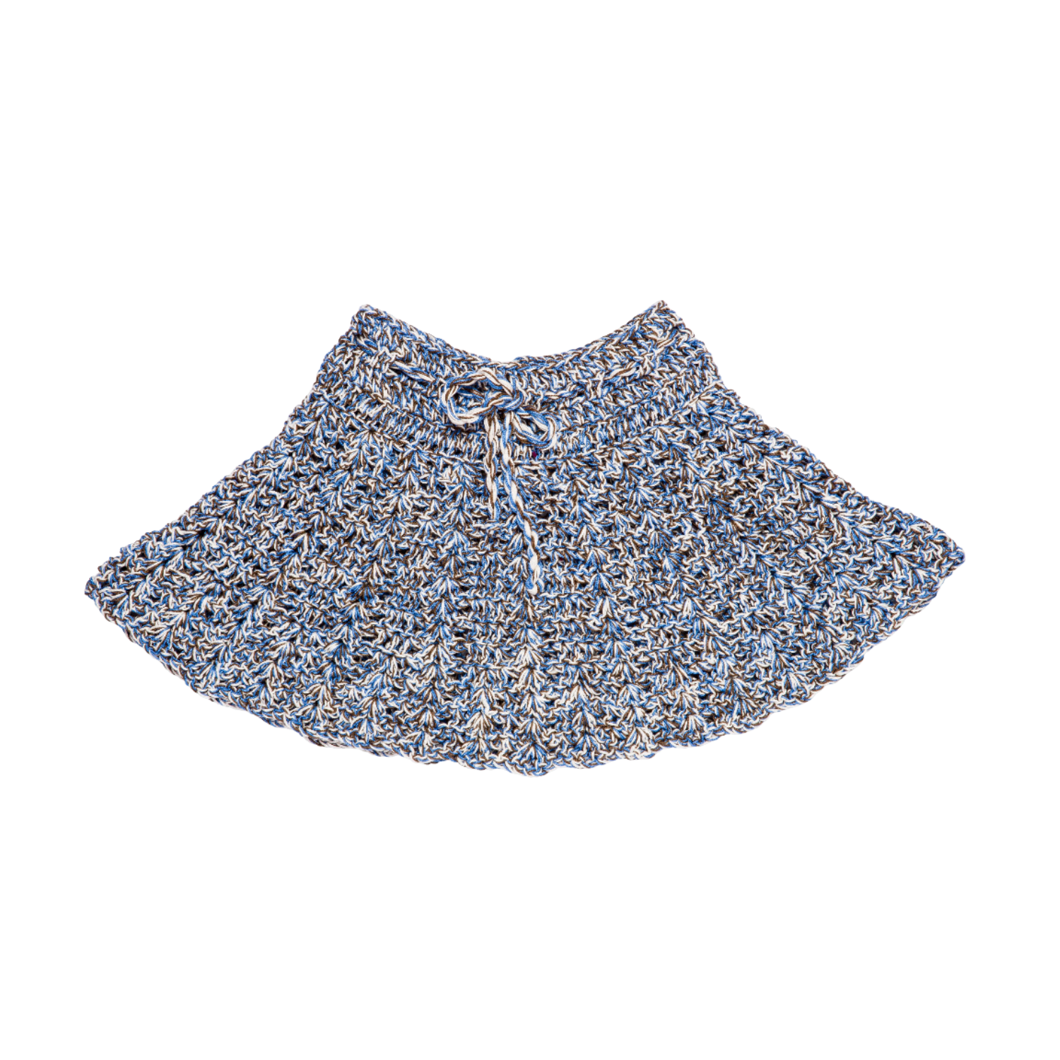 Ester Fanned Skirt | Sky Combo