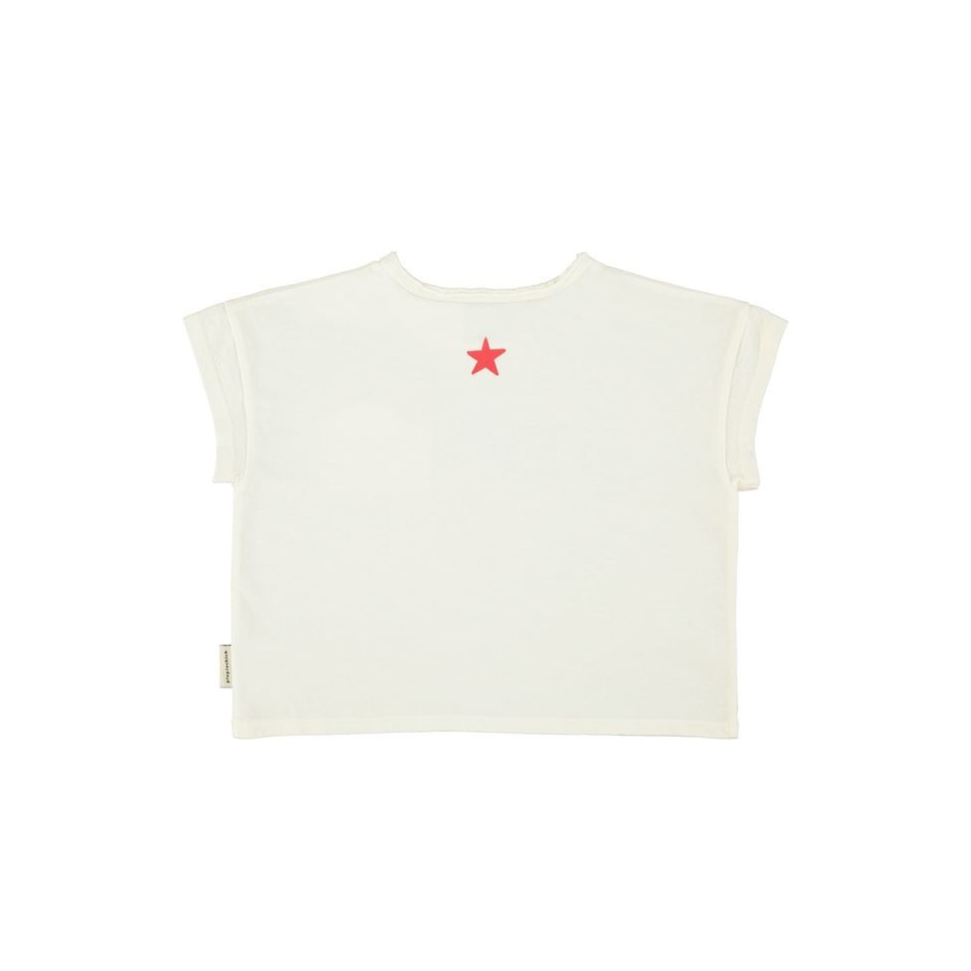Peace Print T-Shirt | Ecru