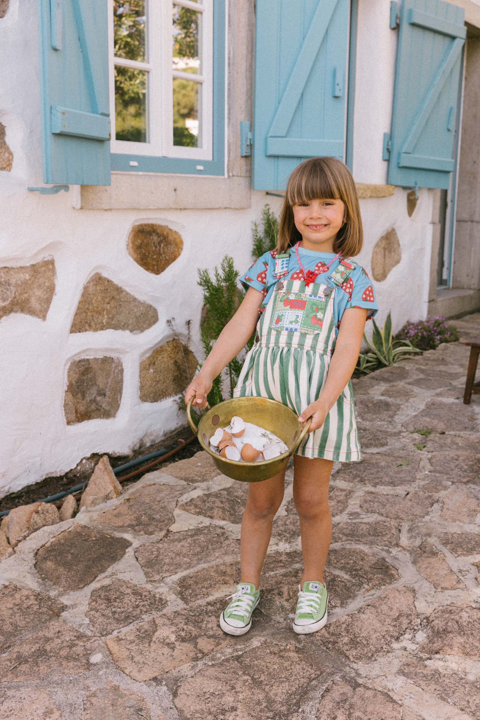 Fragola Skirt Overalls