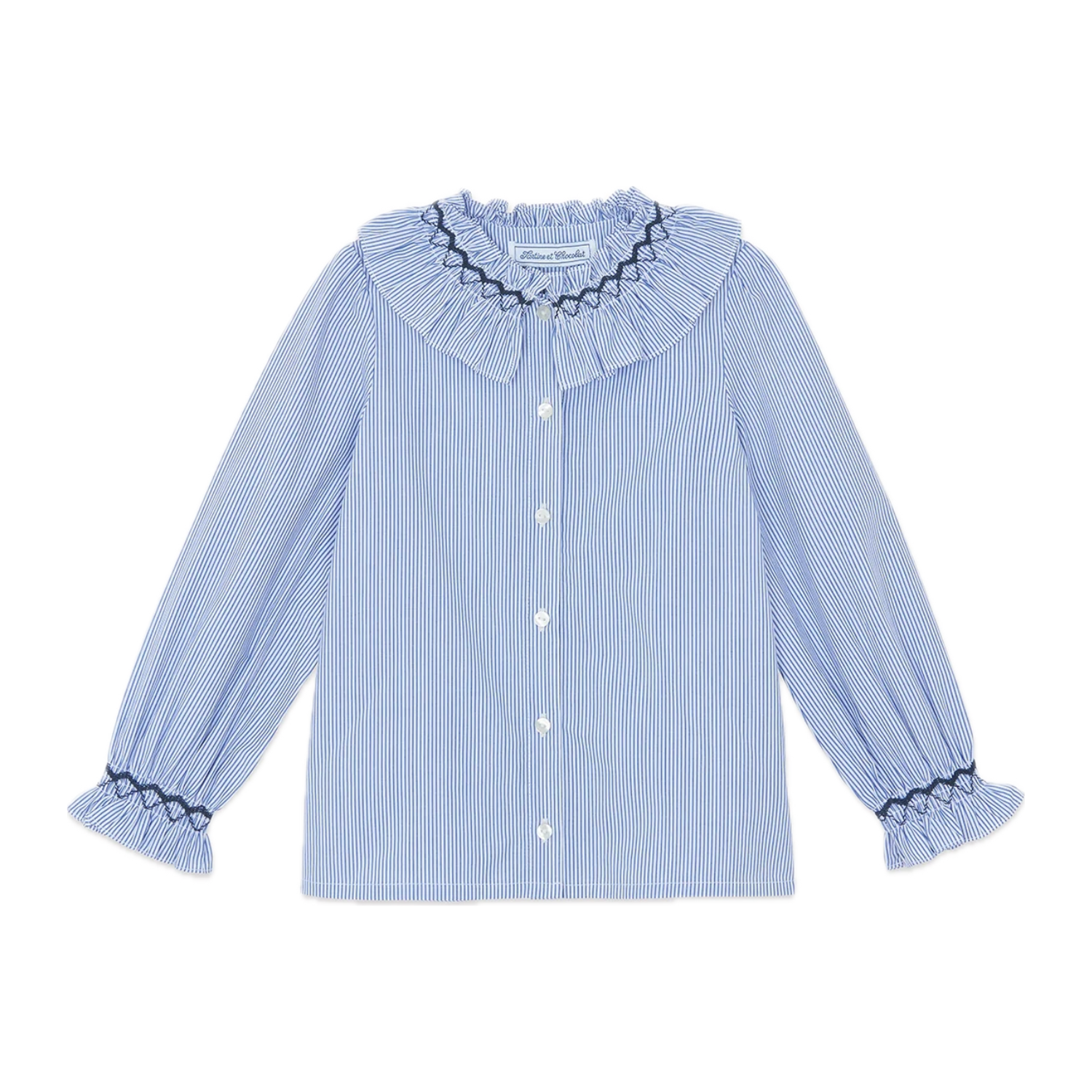 Long Sleeved Tunic | Blue Stripes