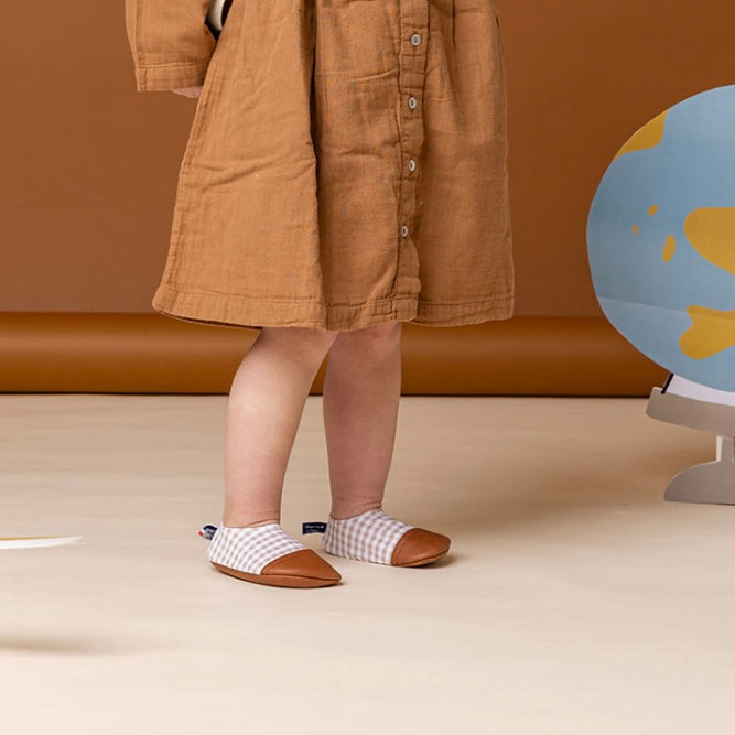 Les Petits Slippers | Gingham