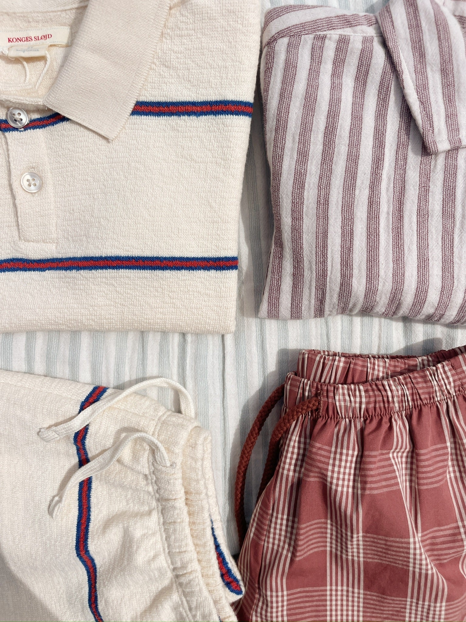 Trio Polo Set | Trio Stripe