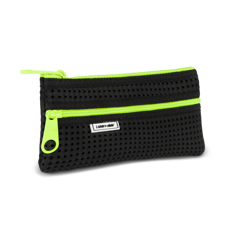 Flat Pencil Pouch | Neon Lime