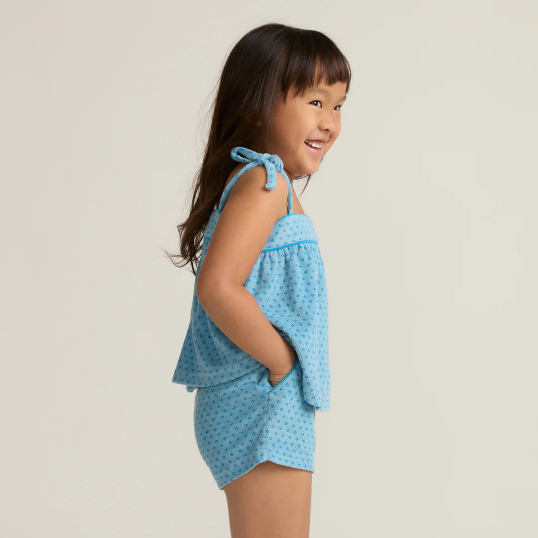 Tie Top And Short Set | Le Marin Dot