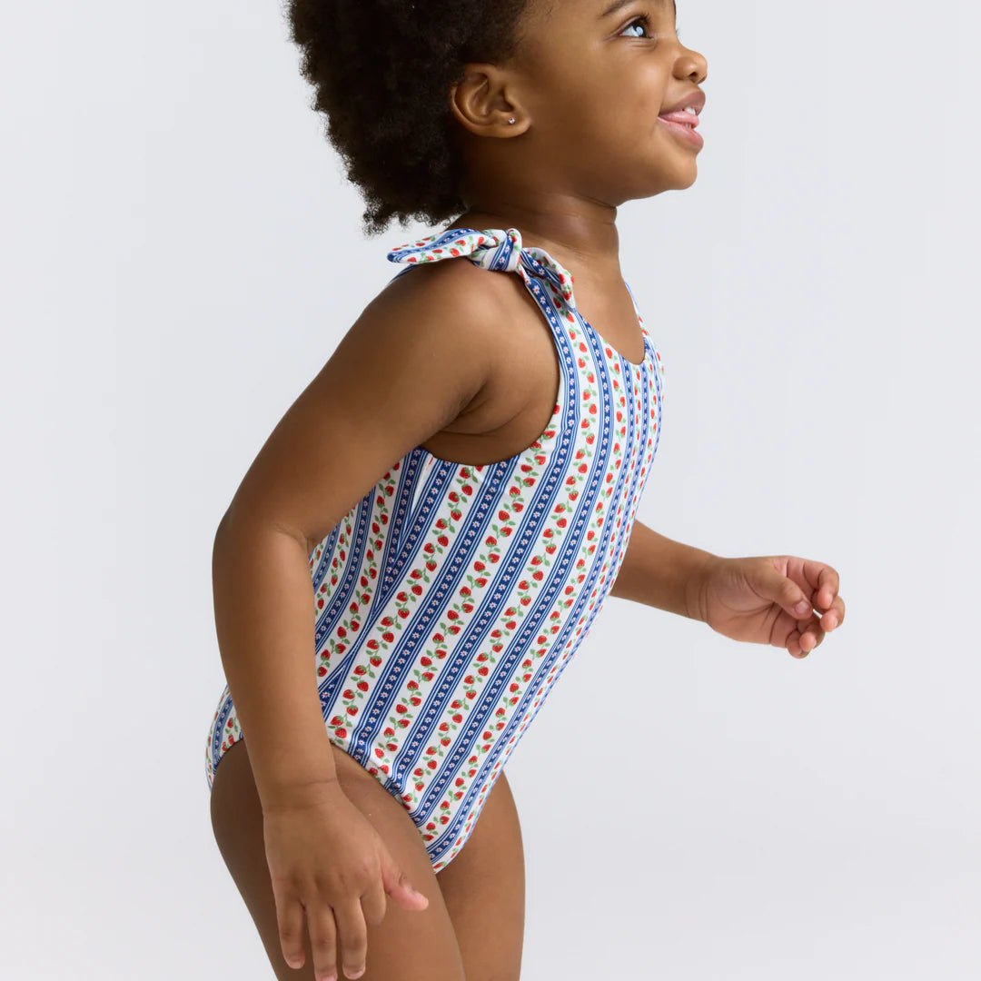 Tie Knot One Piece | Strawberry Patch