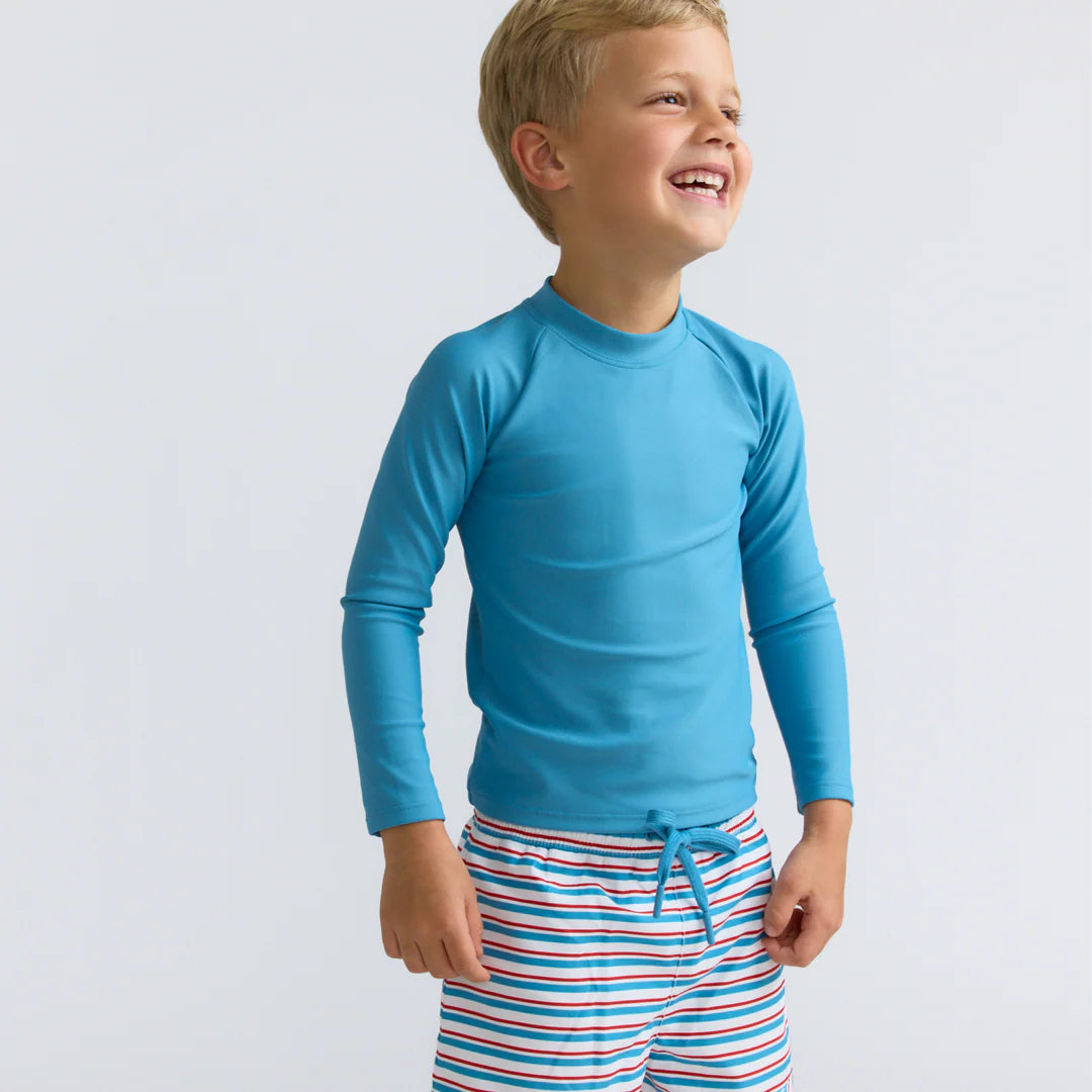 Unisex Rashguard | Hydrangea Blue