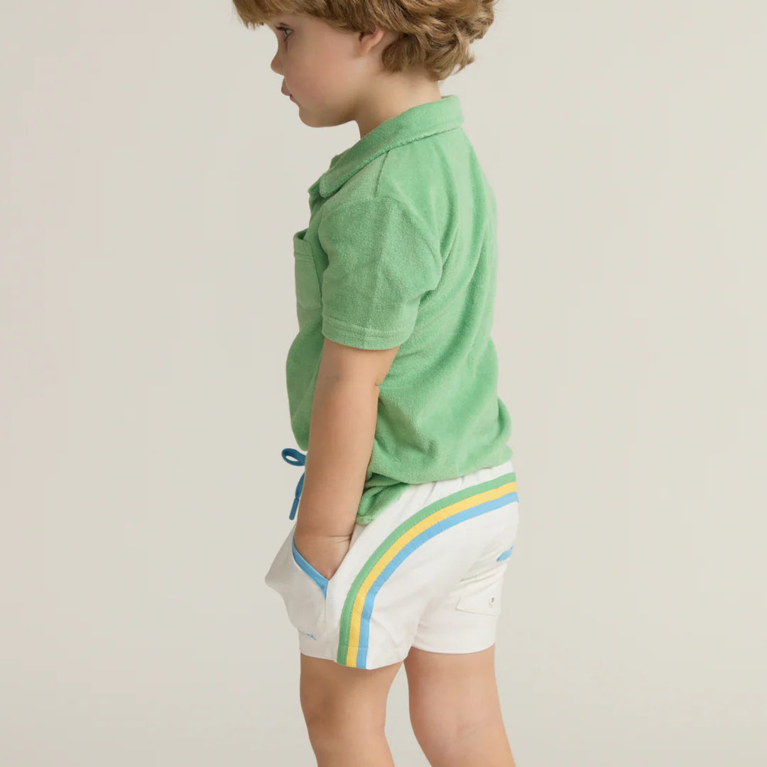 French Terry Polo | Gustavia Green