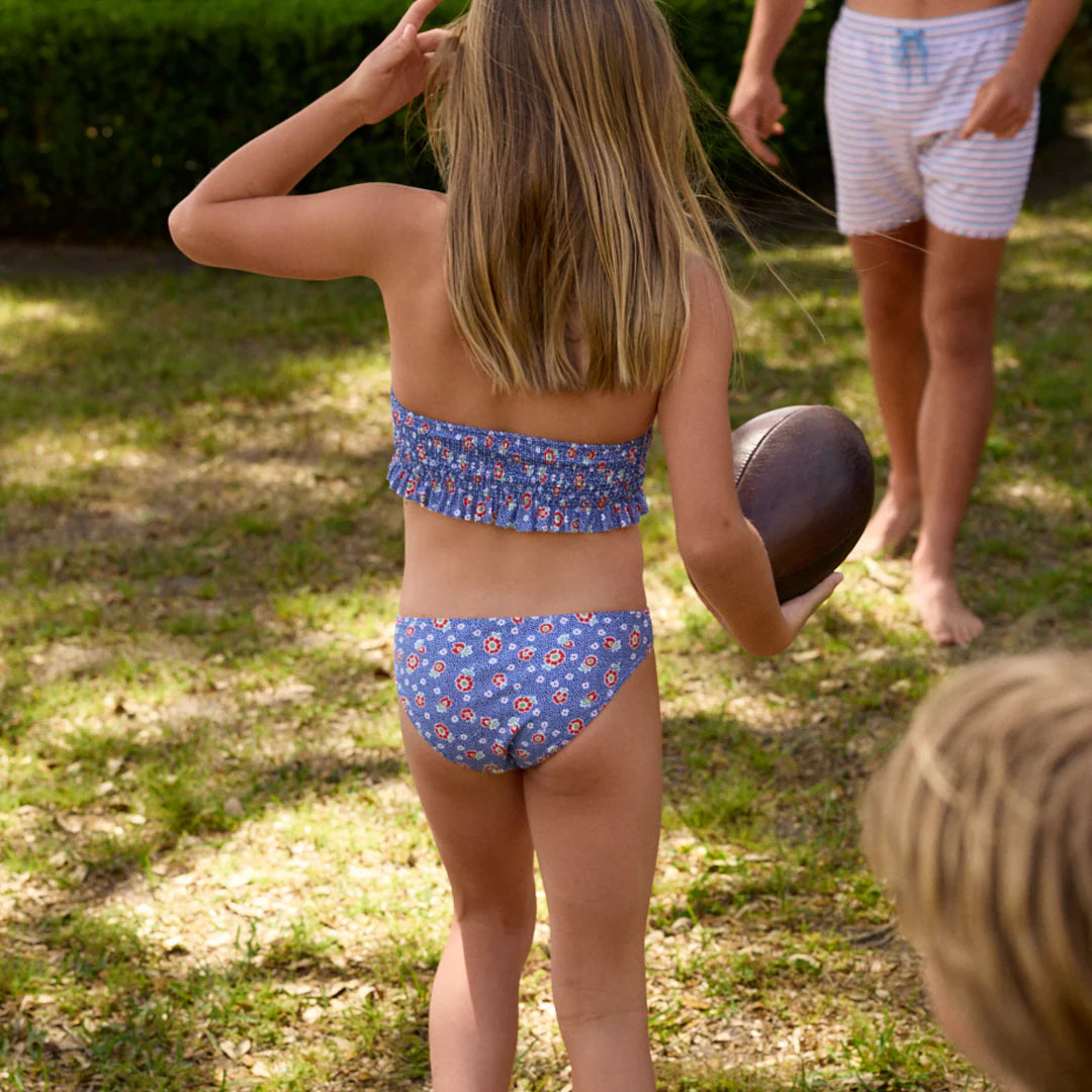 Smocked Halter Bikini | Chatham Floral