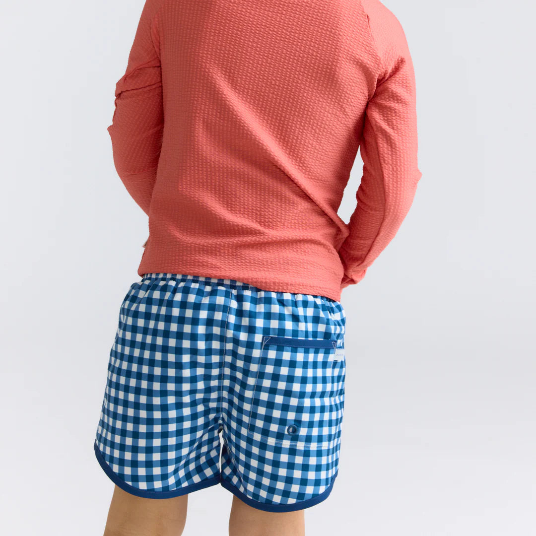 Navy Boardie | Picnic Gingham