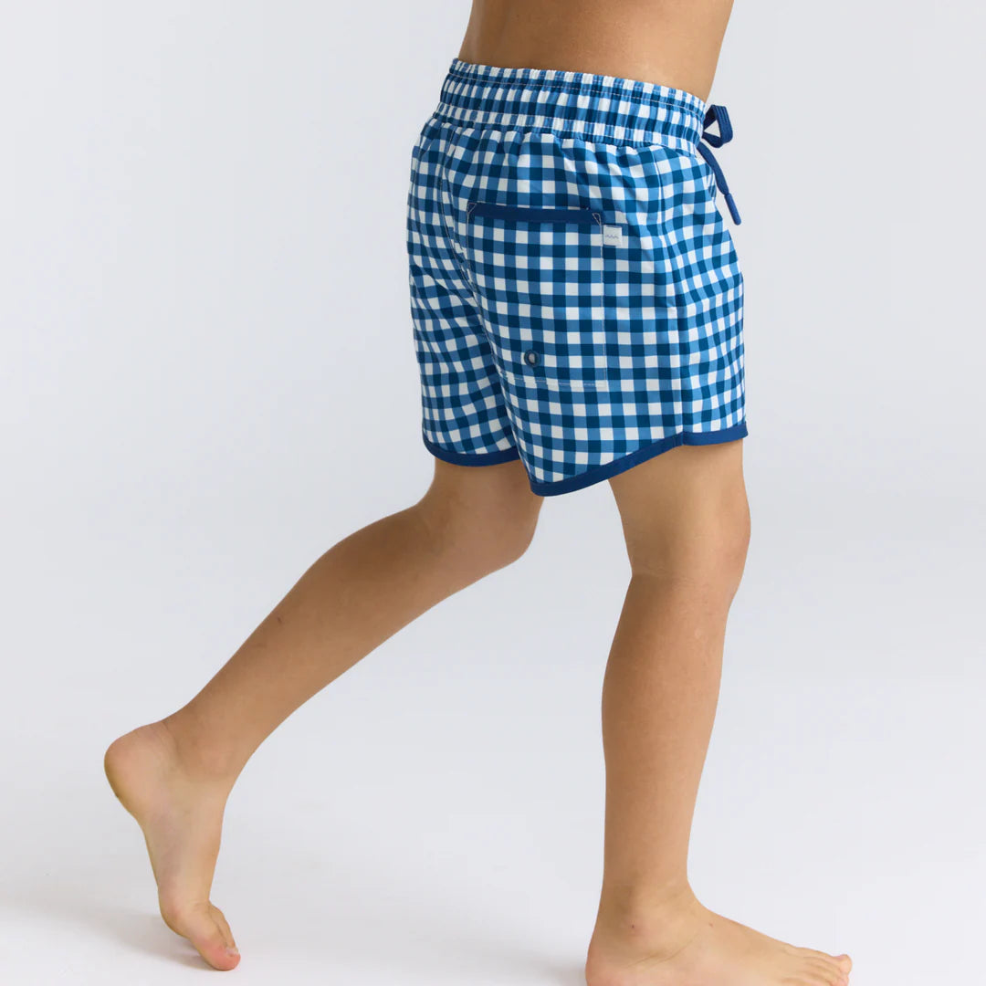 Navy Boardie | Picnic Gingham