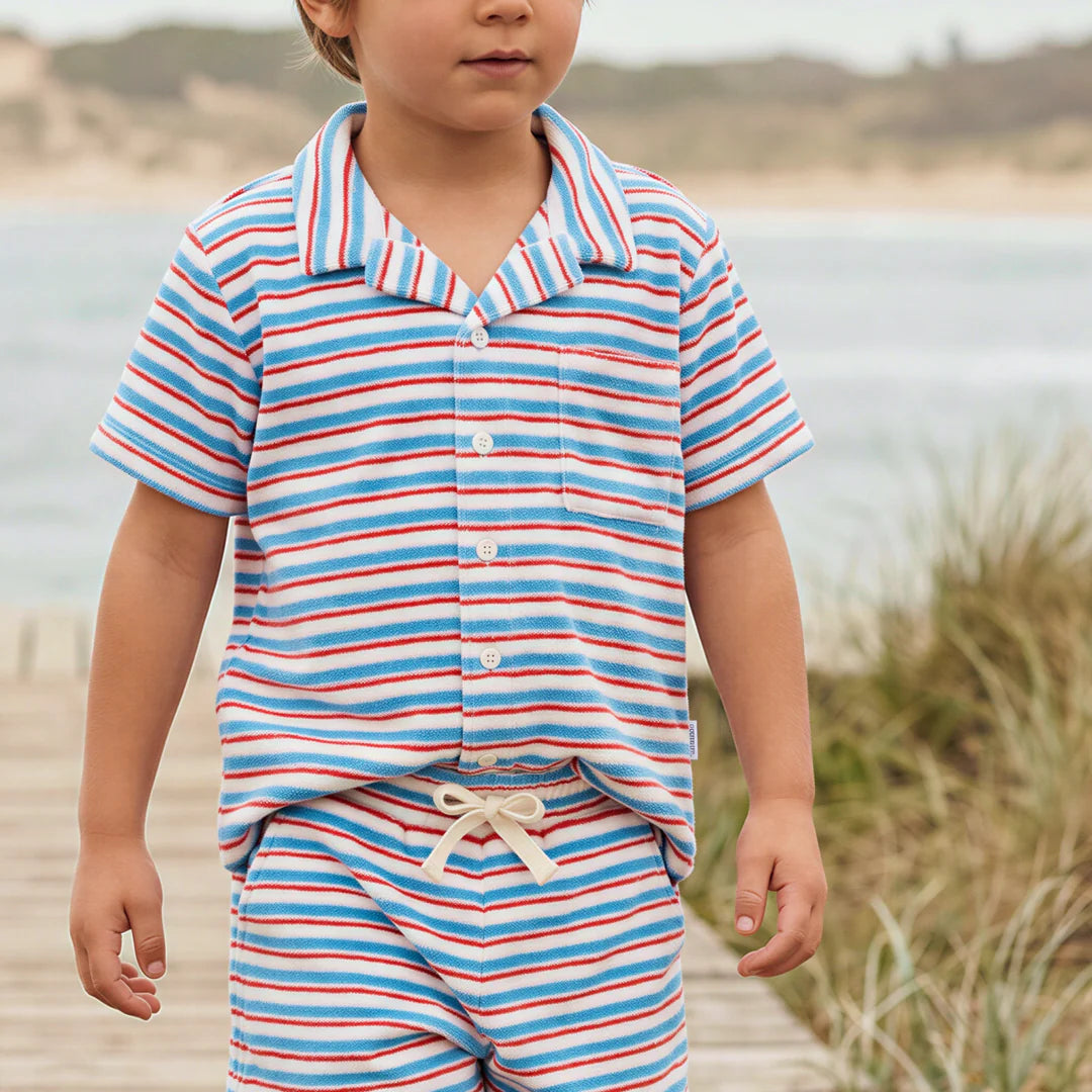 French Terry Set | Jetty Stripe