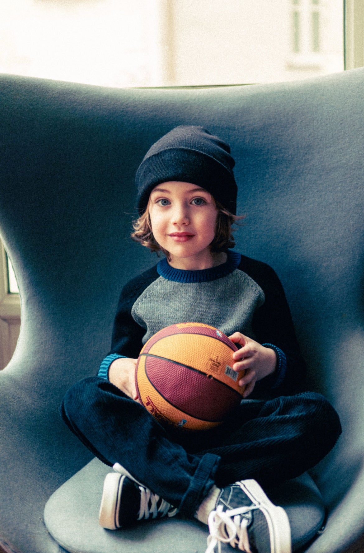 Rupert Pull | Grey/Black