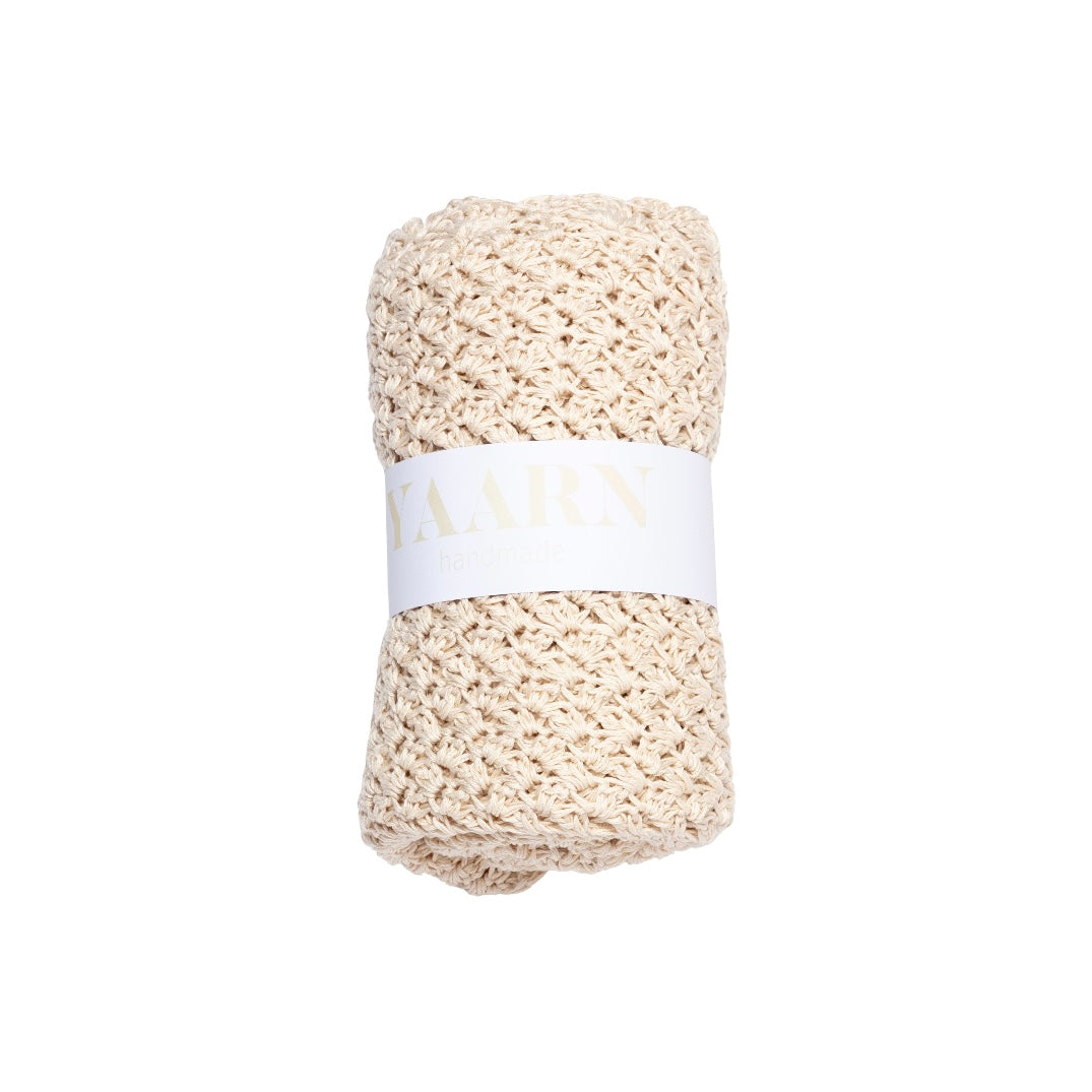 Cotton Heirloom Blanket | Beige